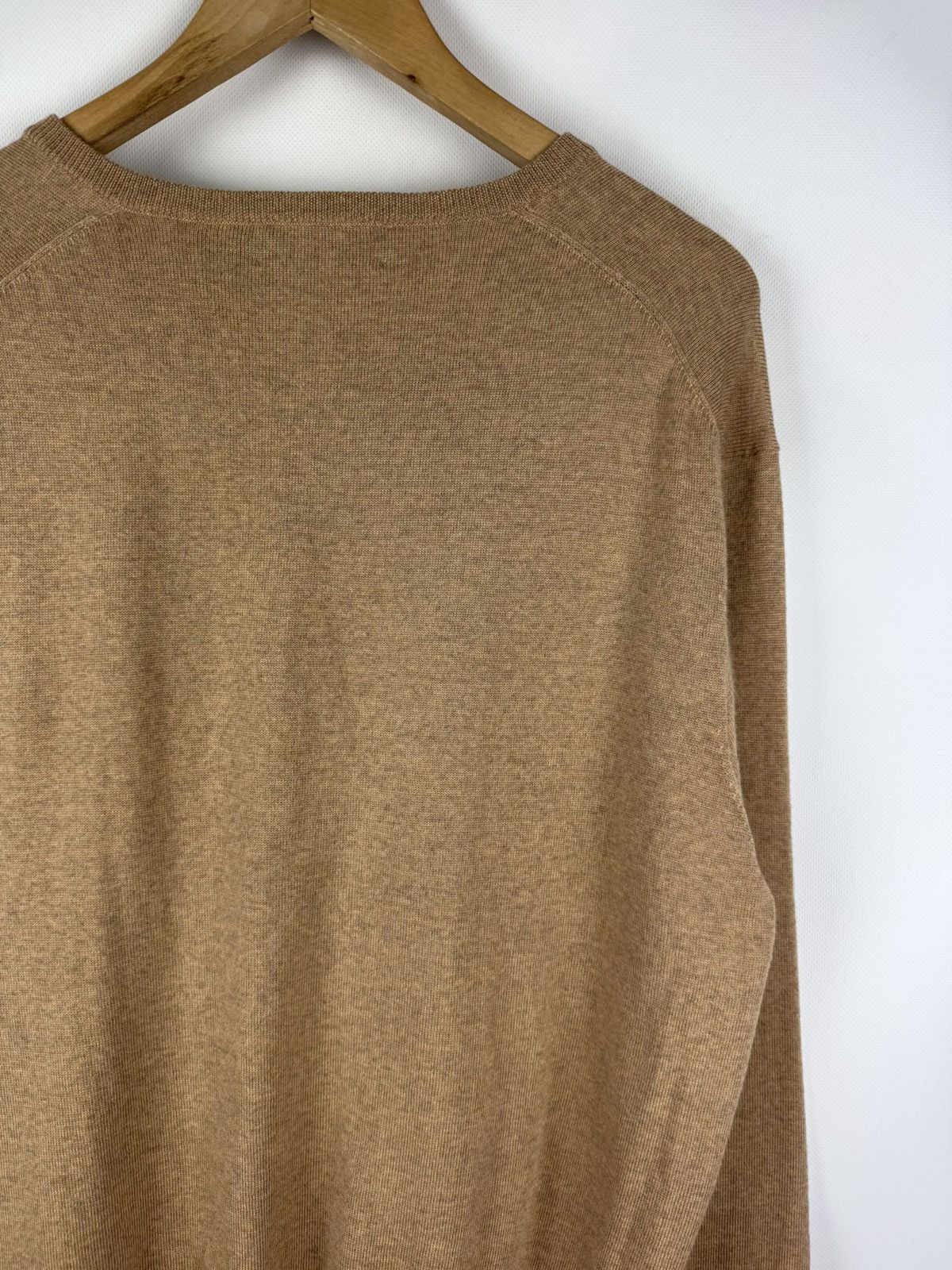 Polo Ralph Lauren Polo By Ralph Lauren Vintage Wool V-neck Sweater Pullover Size US XL / EU 56 / 4 - 18 Thumbnail