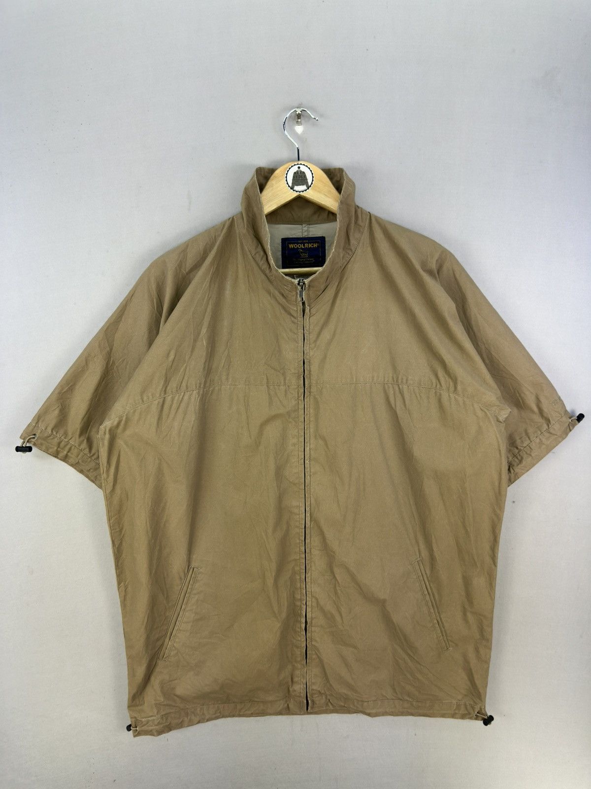 Woolrich Woolen Mills Vintage Y2K Woolrich Short Sleeve Worker Jacket Size US XL / EU 56 / 4 - 1 Thumbnail
