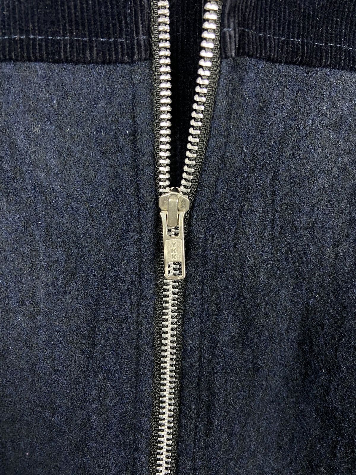 Designer × Oliver Spencer Oliver Spencer Corduroy/Wool Zip Up Jacket Blue Men Size US S / EU 44-46 / 1 - 9 Thumbnail