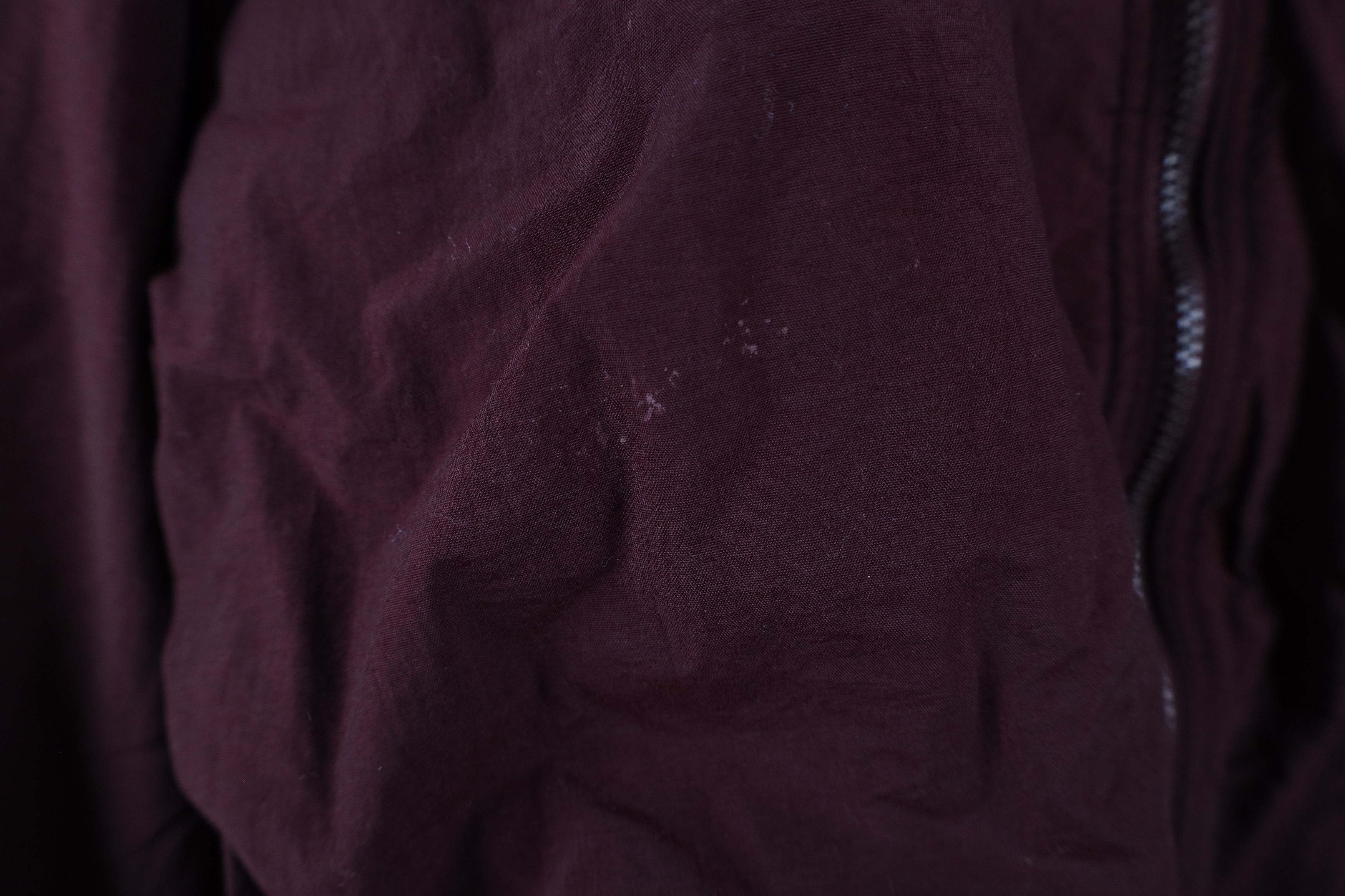 Vintage Vintage 90s Streetwear Fleece Lined Full Zip Jacket Burgundy Size US XXL / EU 58 / 5 - 6 Thumbnail