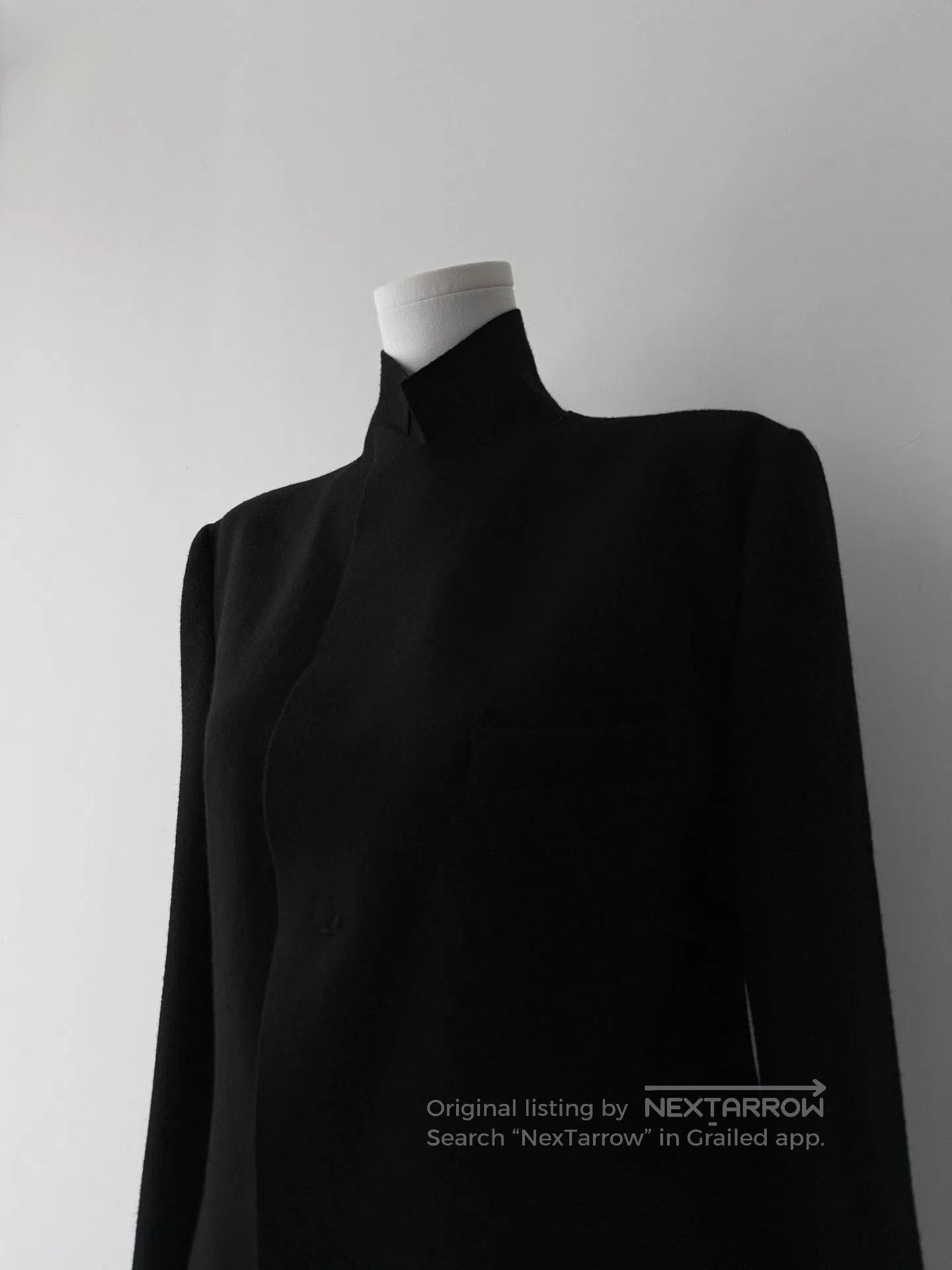 Yohji Yamamoto Yohji Yamamoto Y's 08AW Wool Jacket. Size US XL / EU 56 / 4 - 4 Thumbnail