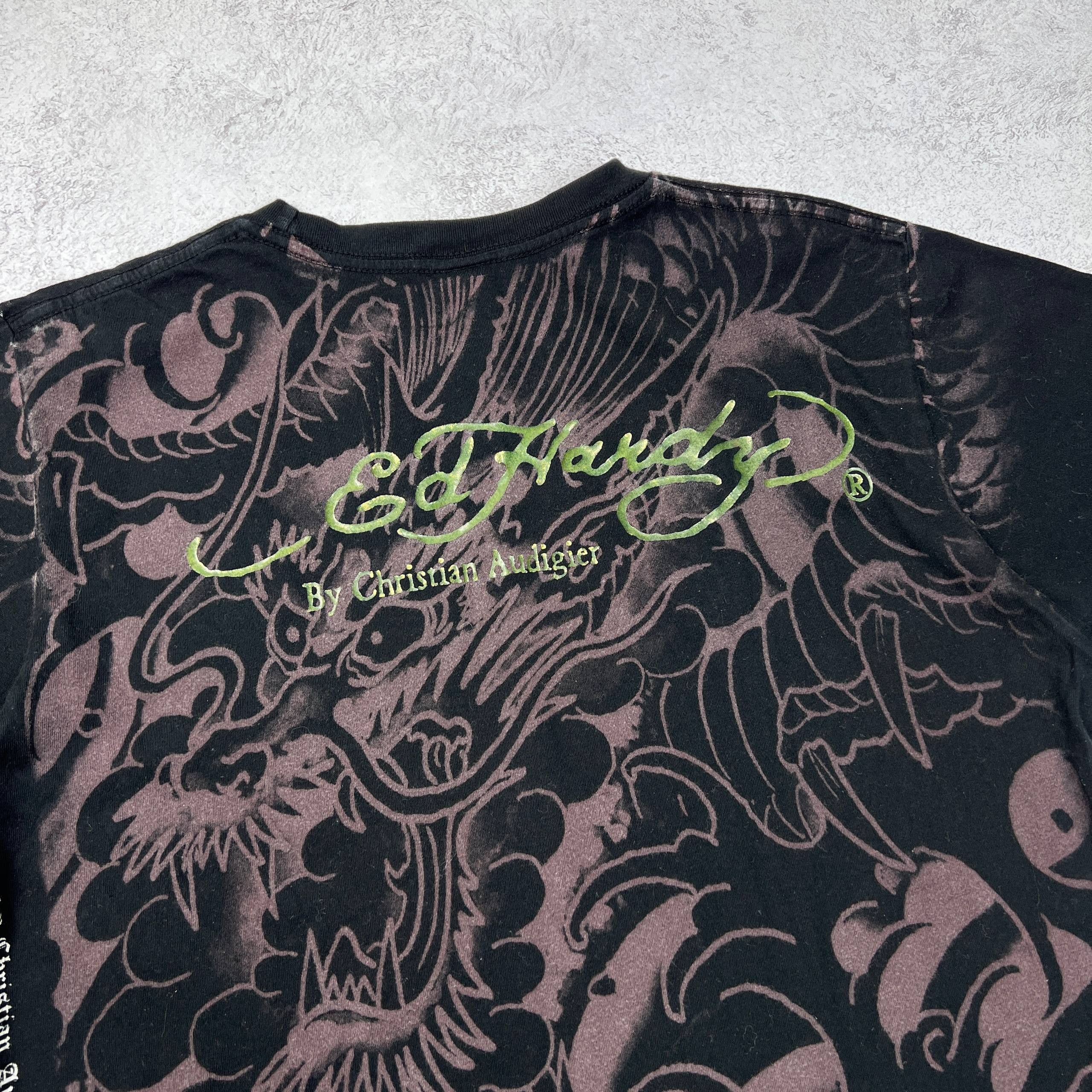 Ed Hardy Ed Hardy by Christian Audigier T-Shirt Dragon Tattoo Print Size US S / EU 44-46 / 1 - 10 Thumbnail
