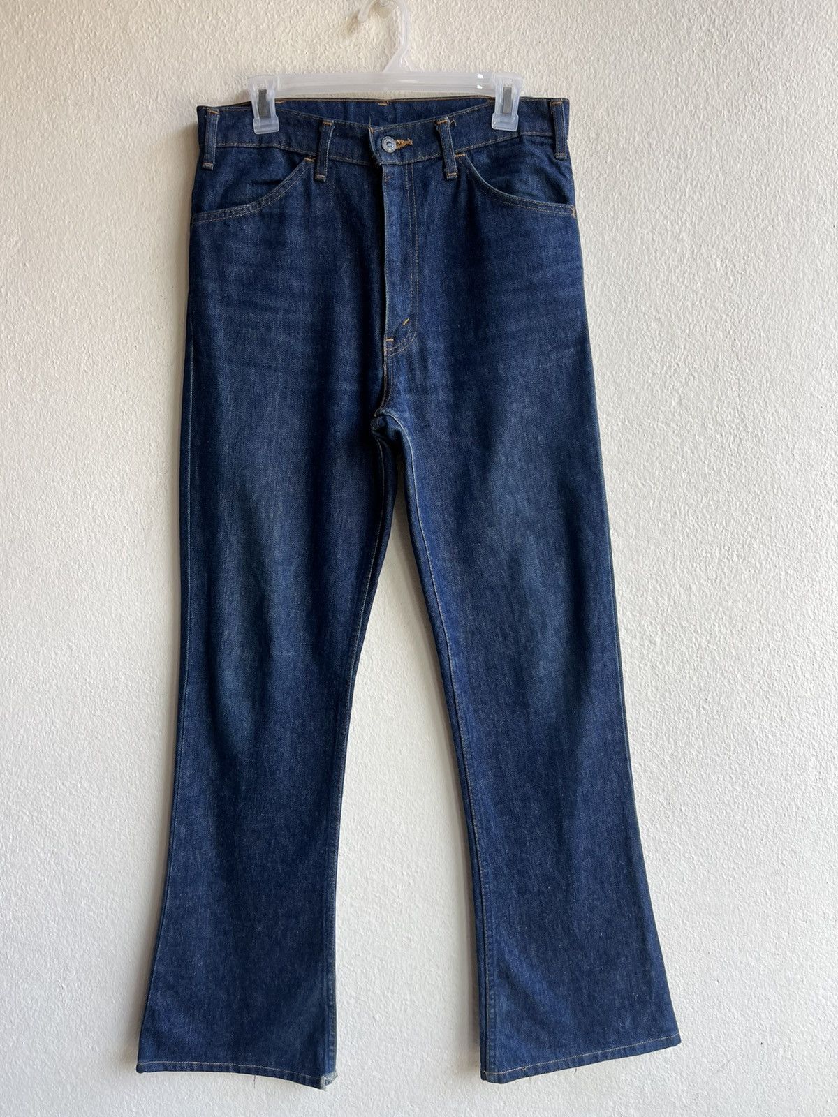 Levi's Vintage 1991 Levi’s 646 Orange Tab Denim Bootcut Jeans Flare Size US 31 - 1 Thumbnail