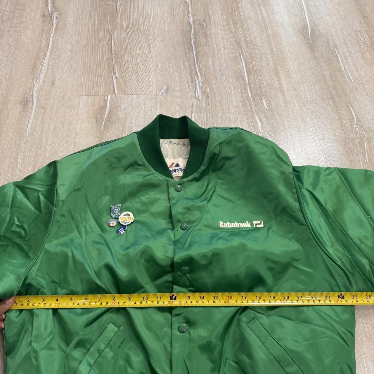 Majestic Vintage Majestic Made In USA Satin Bomber Jacket XL Vintage Size US XL / EU 56 / 4 - 8 Thumbnail