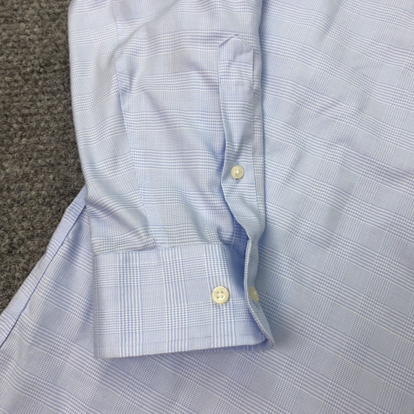 Ralph Lauren Ralph Lauren LRL Mens Shirt 2XL Blue Plaid Regular Fit Supima Cotton Button-Up Casual Workwear Blue 2XL Mens Shirt Size US XXL / EU 58 / 5 - 6 Thumbnail