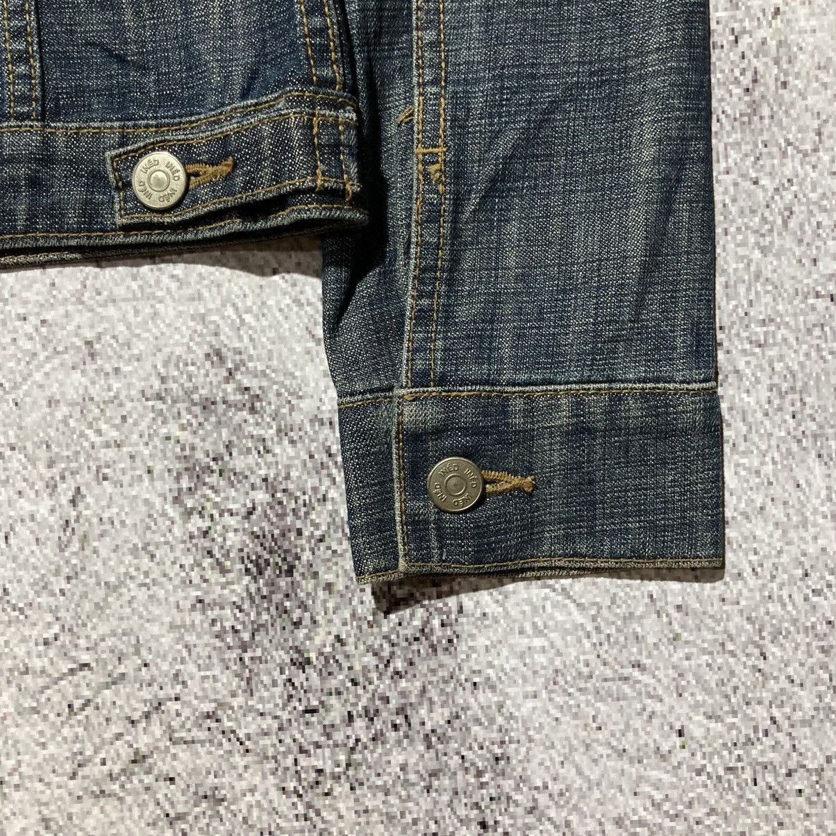 Yohji Yamamoto 🇯🇵 Vintage Ined Japan by Yohji Yamamoto Cropped Denim Jacket Size US XS / EU 42 / 0 - 10 Thumbnail