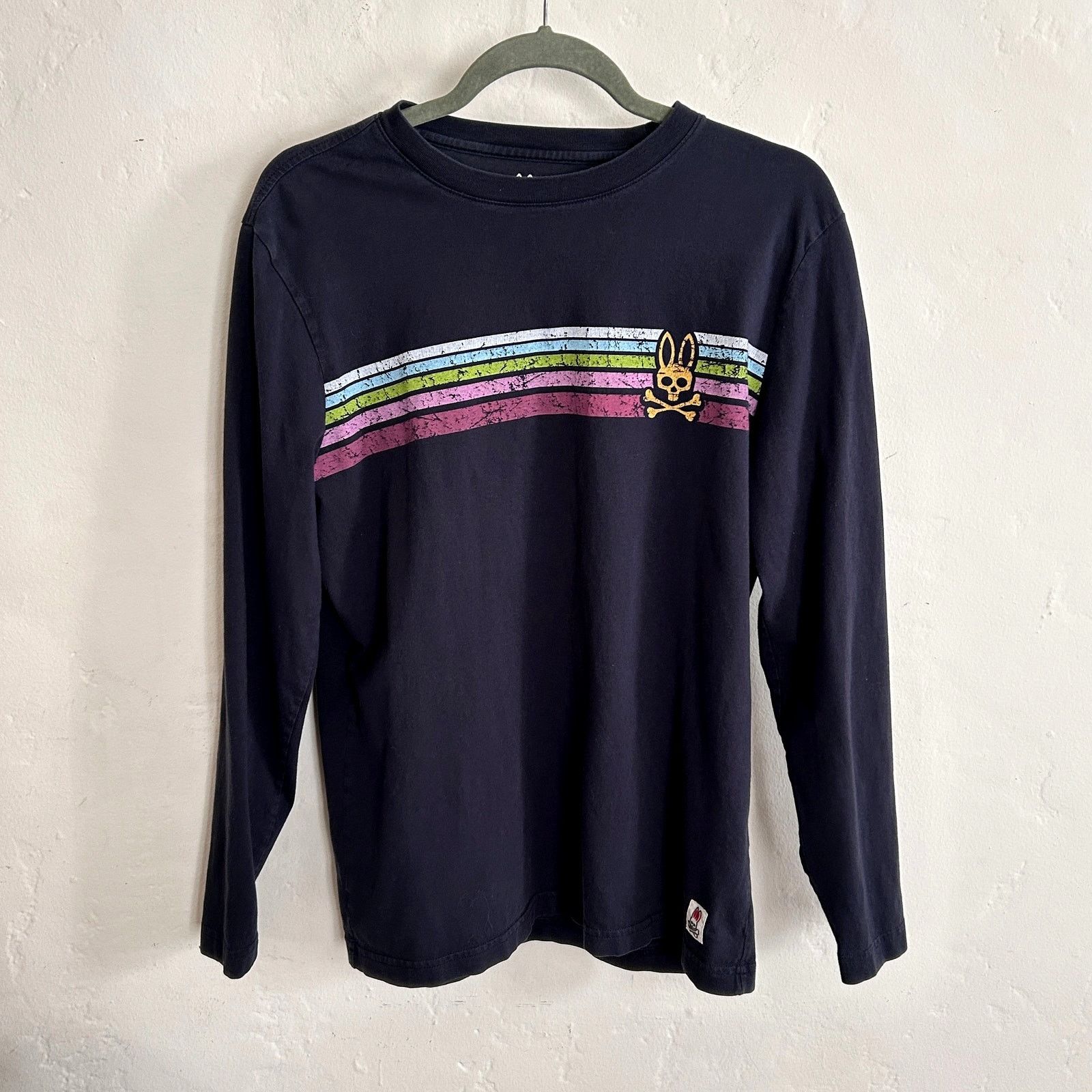Psycho Bunny Psycho Bunny 2015 Robert Godley Long Sleeve Tee Black 4 Size L / US 10 / IT 46 - 1 Thumbnail