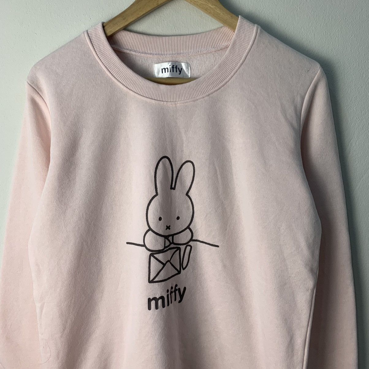 Japanese Brand × Vintage Vintage Miffy Bunny Rabbit Sweatshirt Jumper Pullover Size M / US 6-8 / IT 42-44 - 5 Thumbnail