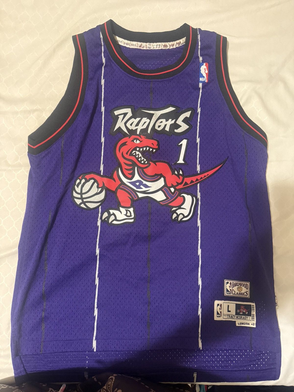 Mitchell & Ness TRACY MCGRADY RAPTORS purple Jersey Size US S / EU 44-46 / 1 - 1 Thumbnail