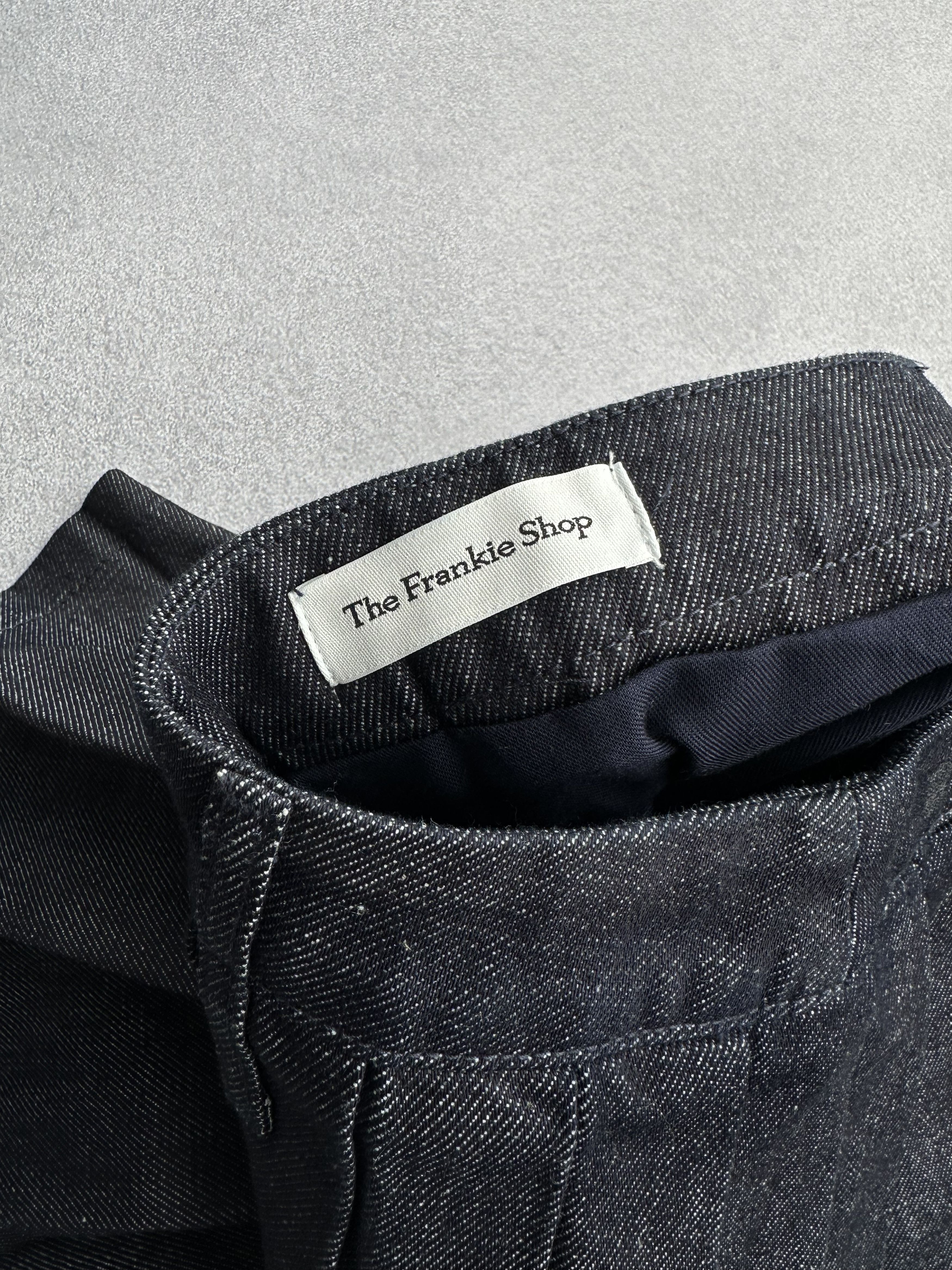 Japanese Brand × Vintage The Frankie Shop Woman Mini Navy Skirt Size 30" / US 8 / IT 44 - 4 Thumbnail