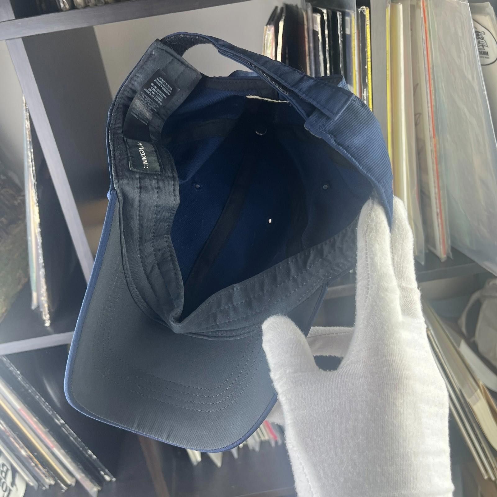 Camel Nike Strapback Swoosh Golf Hat Size ONE SIZE - 4 Thumbnail