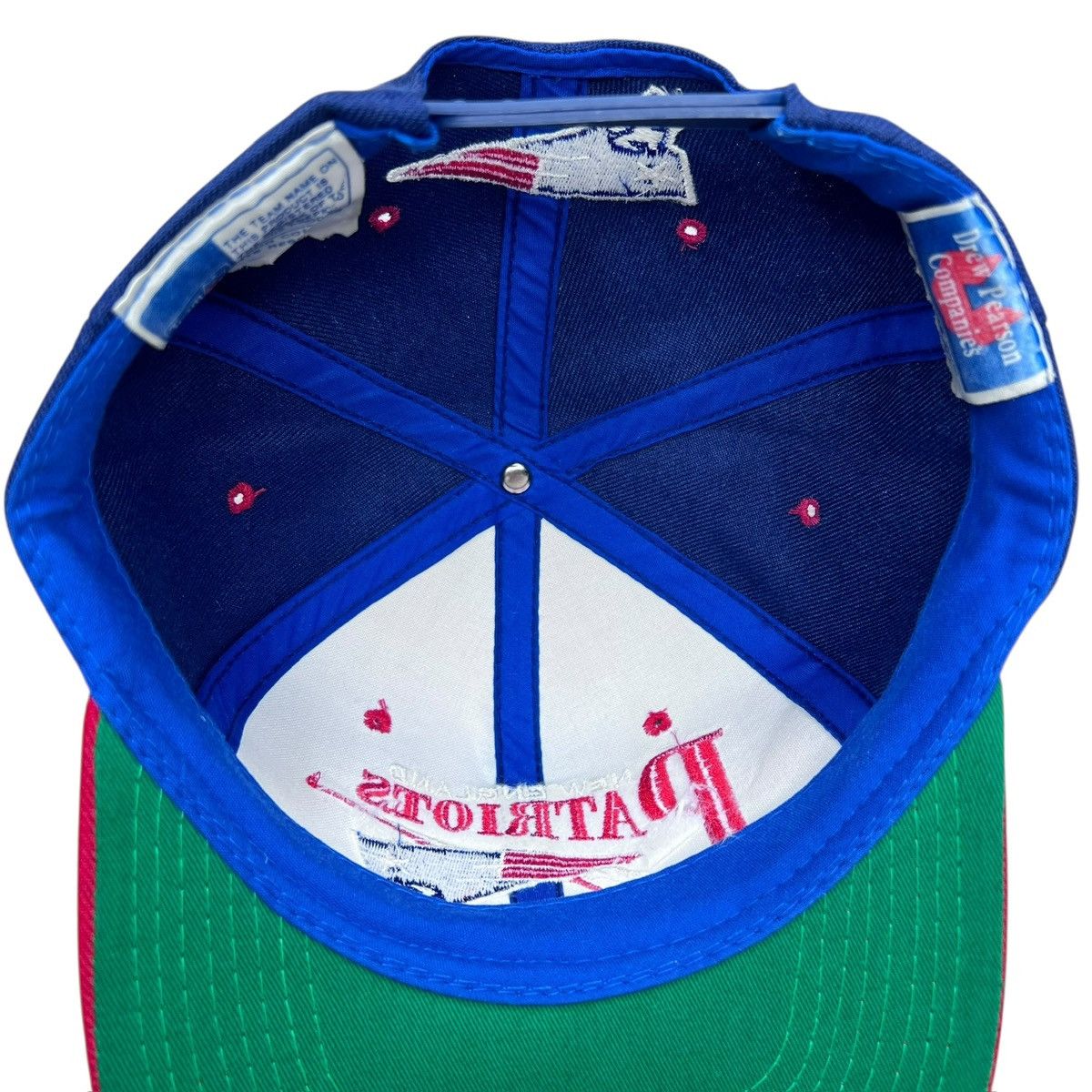 NFL Vtg 90s NFL New England Patriots Drew Pearson Wool Snapback Size ONE SIZE - 11 Thumbnail