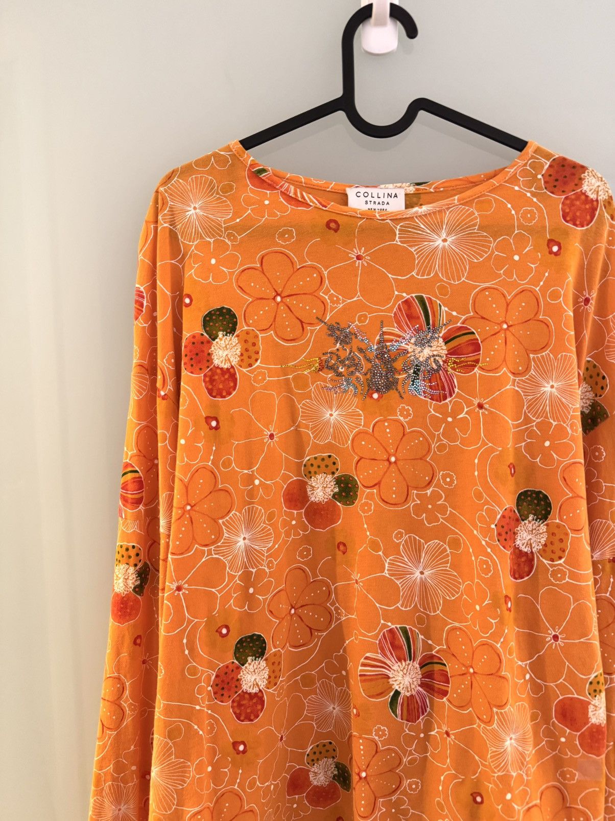 Collina Strada Collina Strada Asymmetrical Orange Blossom T-shirt Size M / US 6-8 / IT 42-44 - 2 Thumbnail