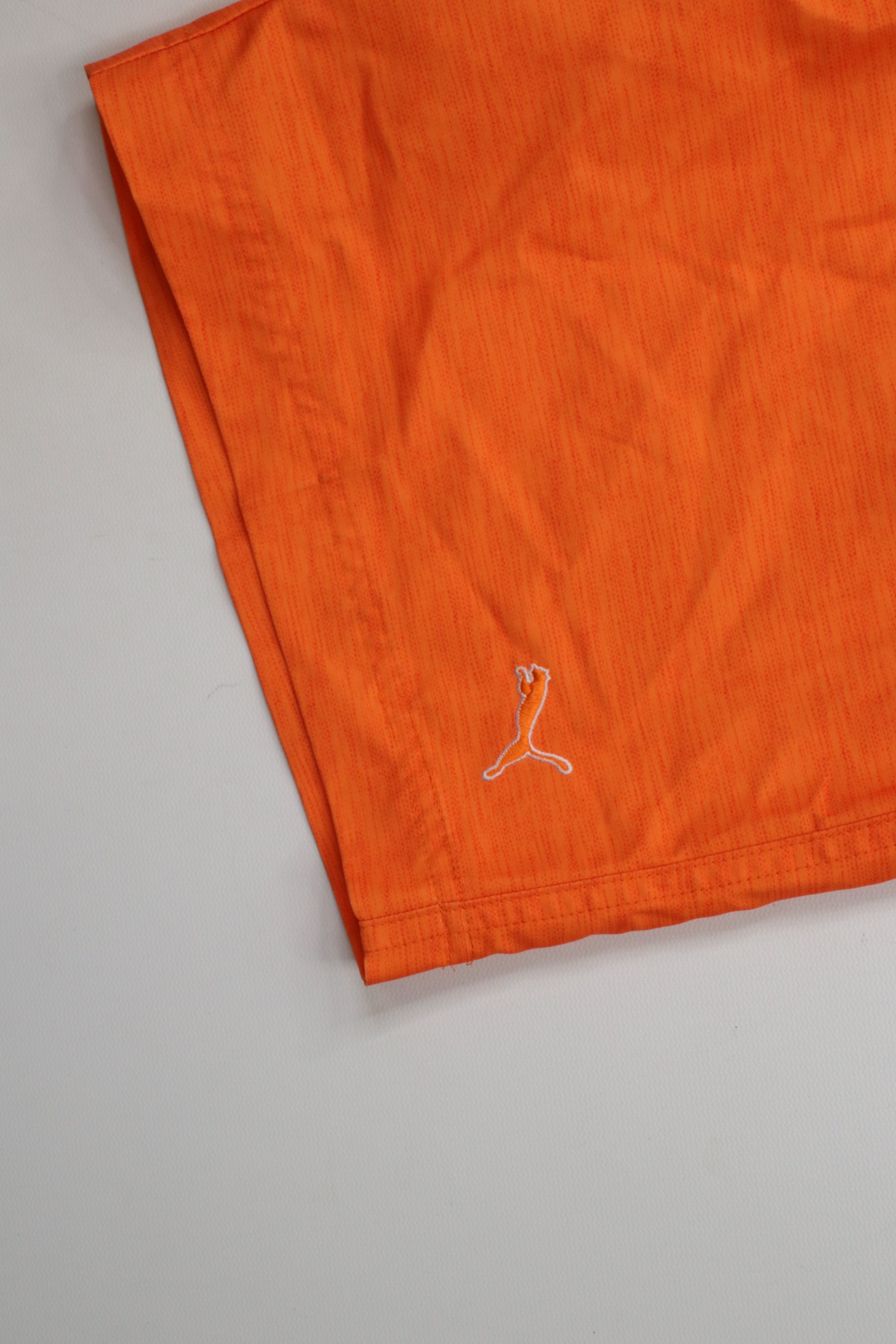 Puma × Vintage Puma Cell Fowler Flat Front Tech Golf Golfing Shorts Orange Size US 32 / EU 48 - 5 Thumbnail