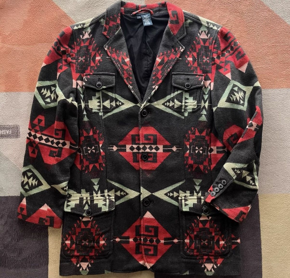 Polo Ralph Lauren Ralph Lauren Polo Southwestern Western Blazer K22 Size US S / EU 44-46 / 1 - 1 Thumbnail