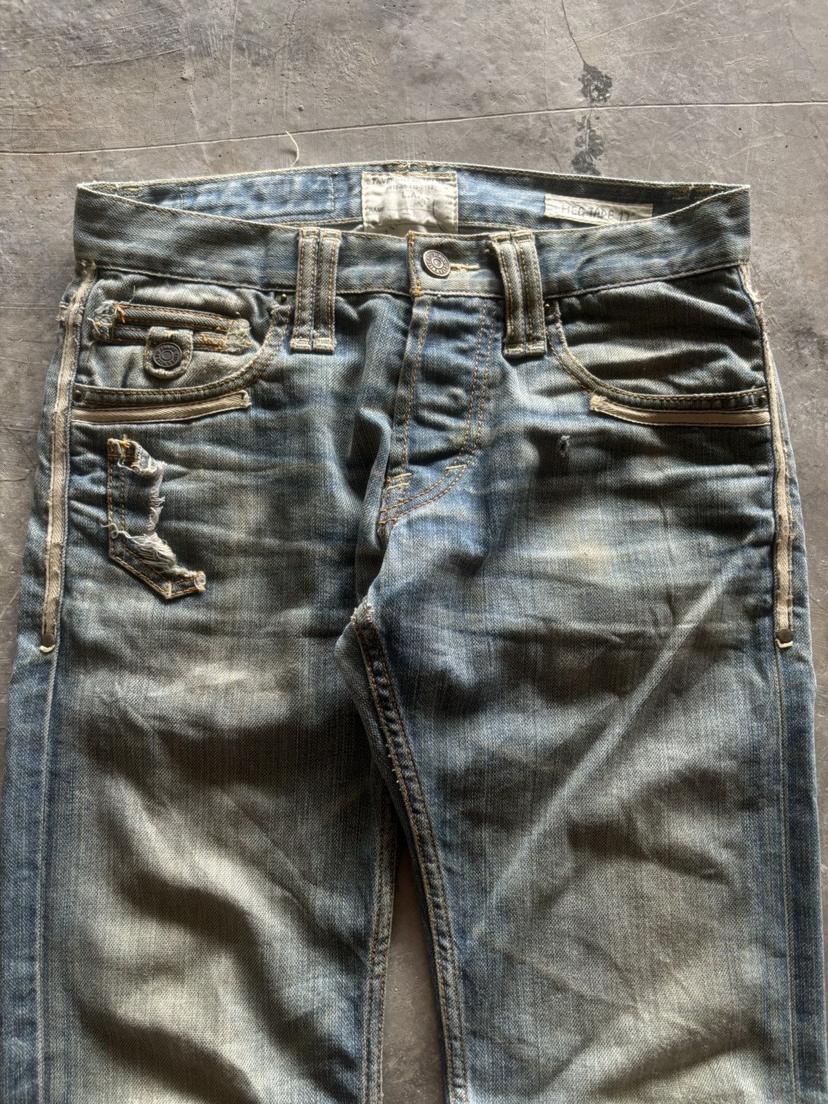 Jimmy Taverniti jimmy taverniti slim rusty mudmax wash jeans hedi style Size US 30 / EU 46 - 2 Thumbnail