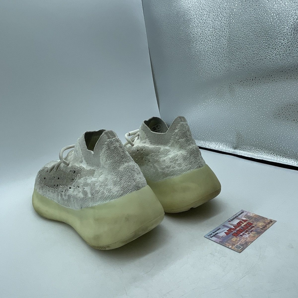 Adidas Yeezy boost 380 calcite glow Size US 10.5 / EU 43-44 - 4 Thumbnail