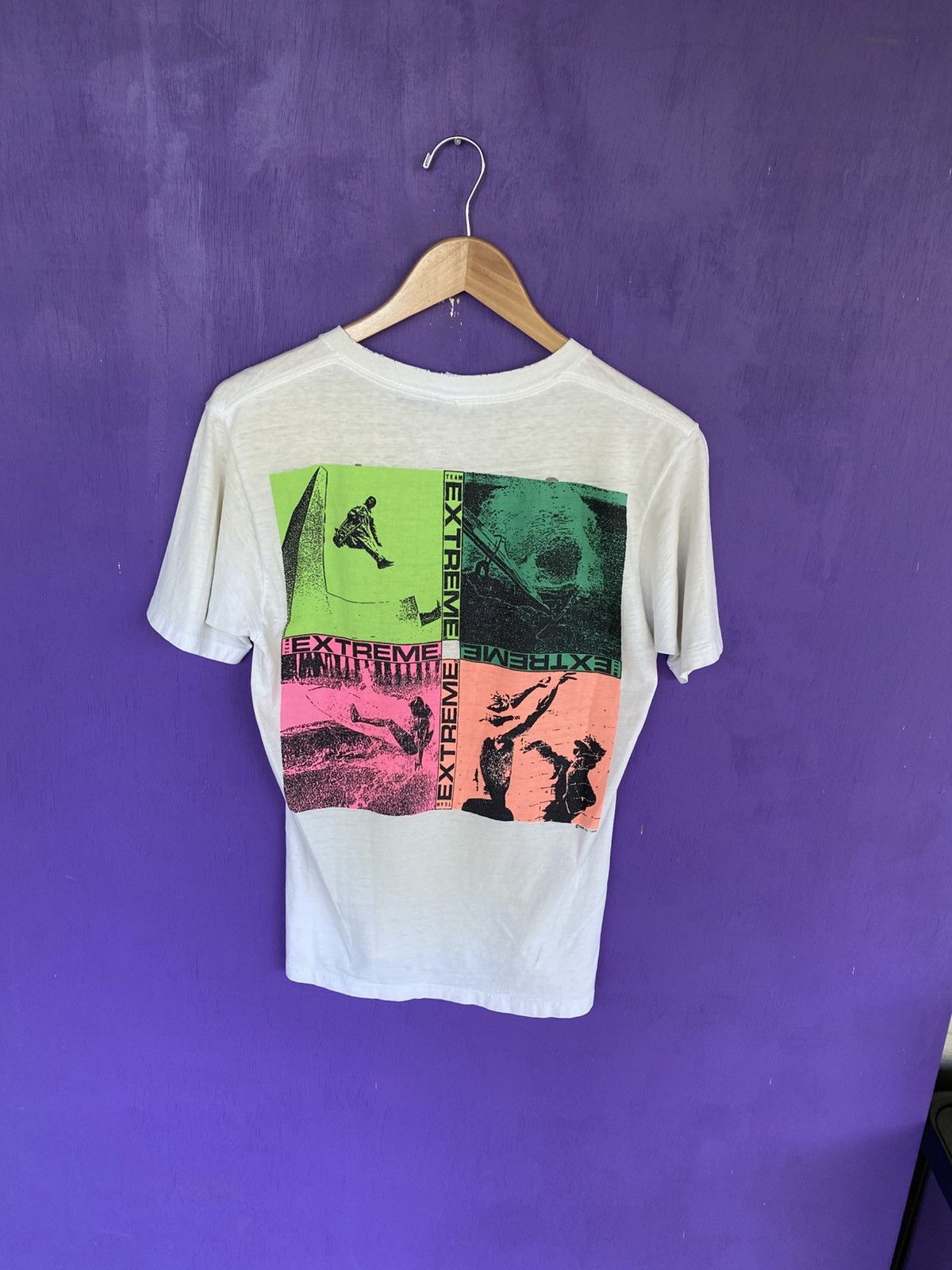 Other Vintage 80s Hobie extreme sports mullet tee Size US M / EU 48-50 / 2 - 2 Thumbnail