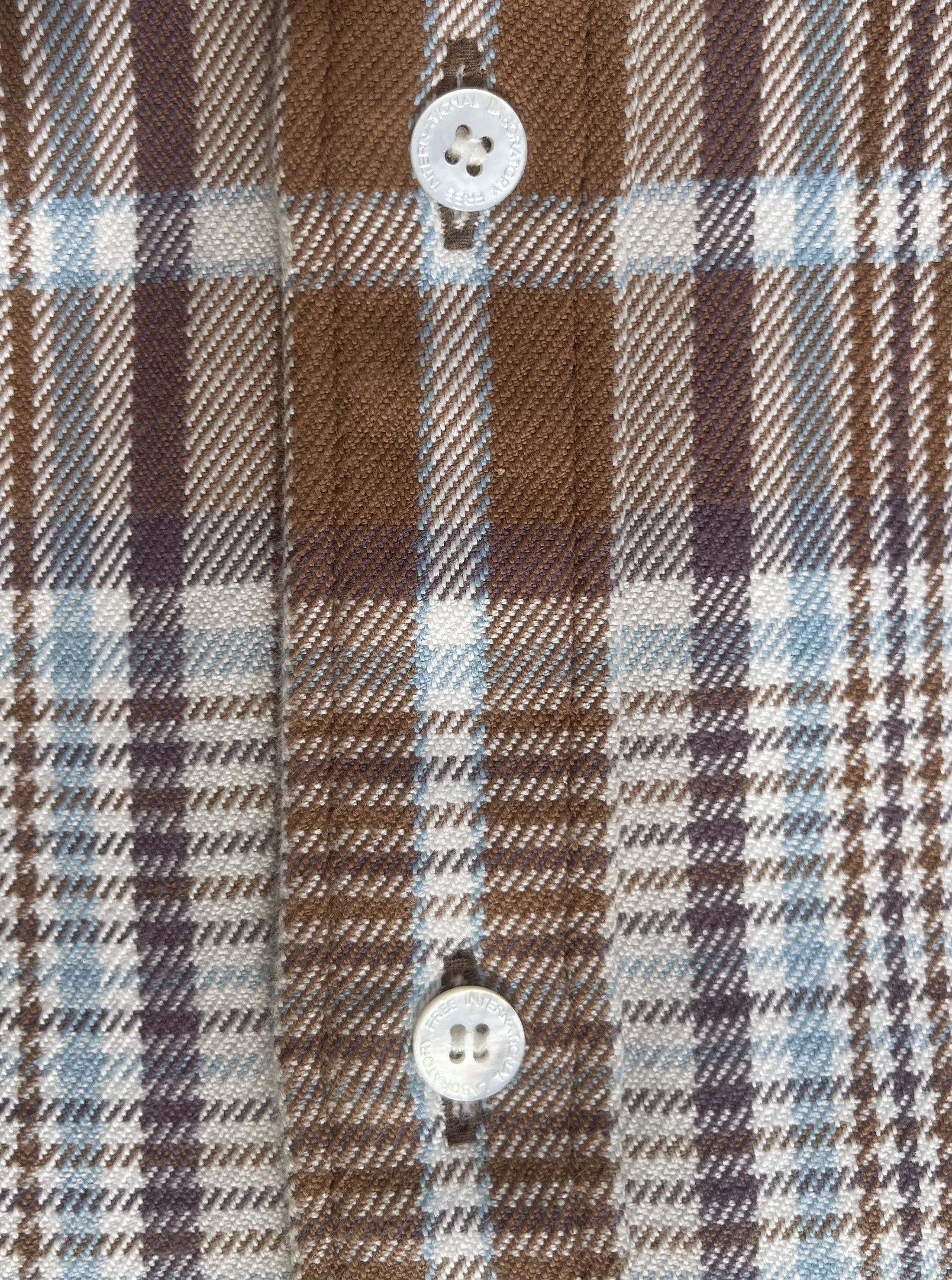 Visvim Visvim Juneau Weld Check L/S (Giza) FW13 Size 1 Size US S / EU 44-46 / 1 - 9 Thumbnail