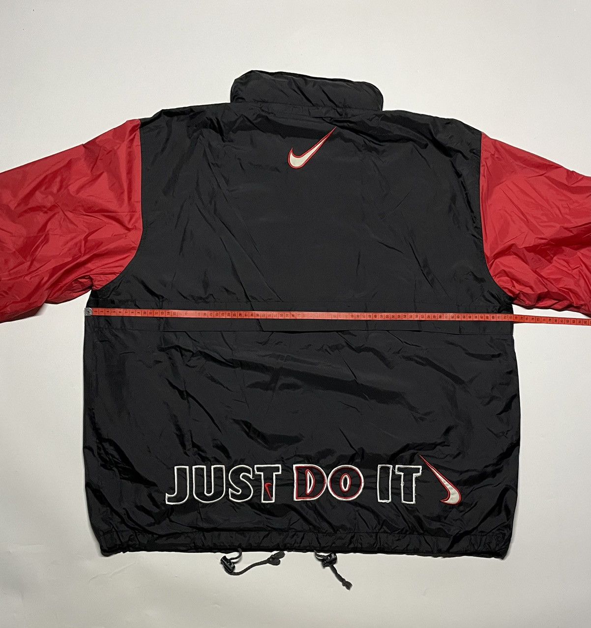 Nike × Vintage Nike Premier Just Do it Hidden hooded vintage jacket Size US L / EU 52-54 / 3 - 17 Thumbnail