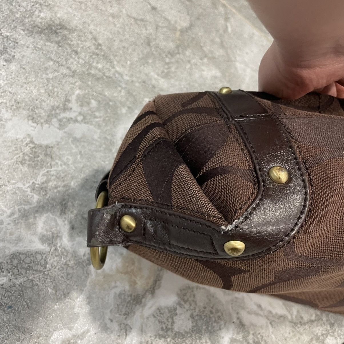 Vintage Vintage 00’s Coach Handle Bag wallet mini old money 90s lux Size ONE SIZE - 9 Thumbnail