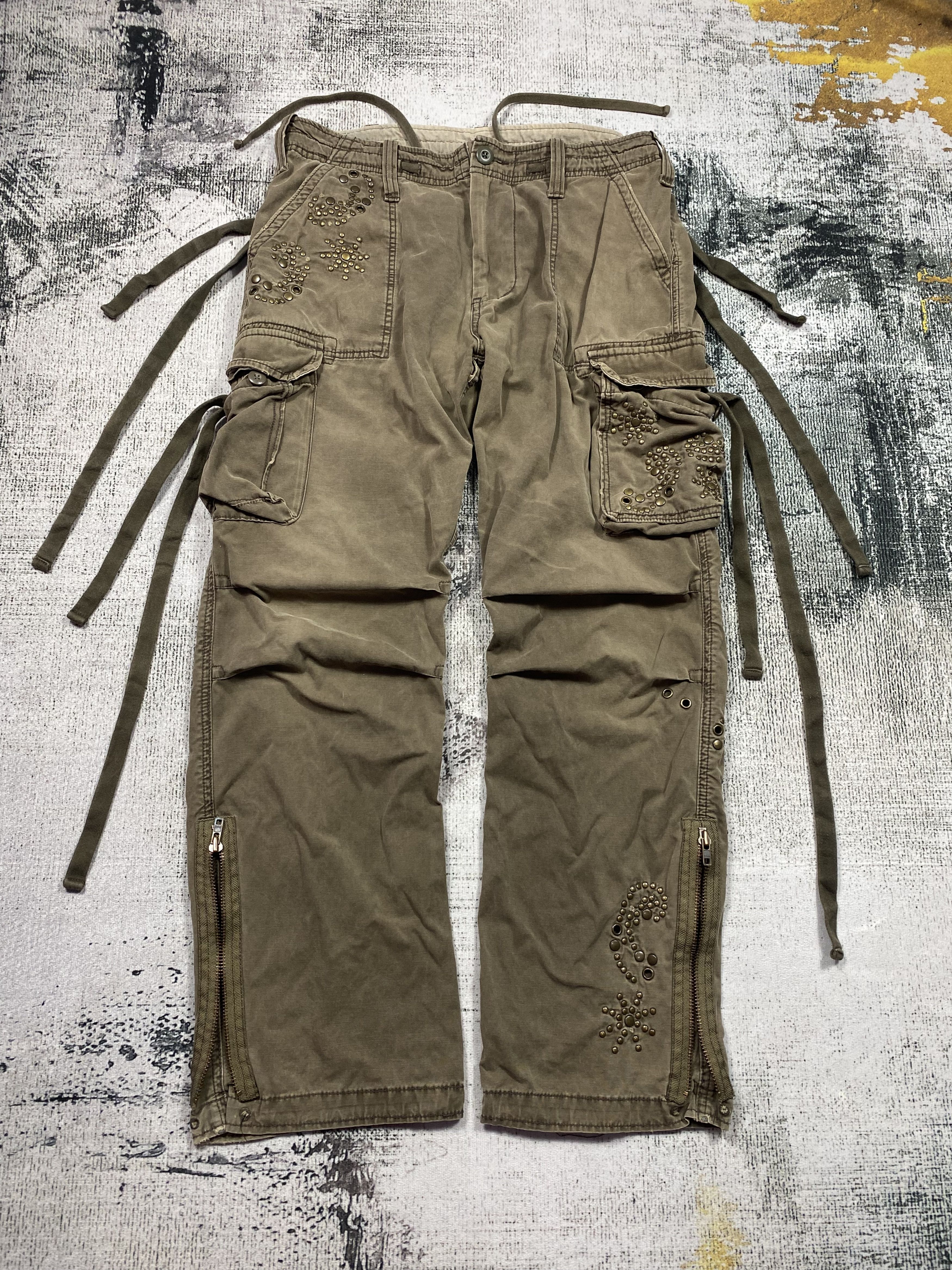 Other SICKS💥RARE Tactical Cargo Pants Multi Pocket Bondage Pants Size US 34 / EU 50 - 1 Thumbnail