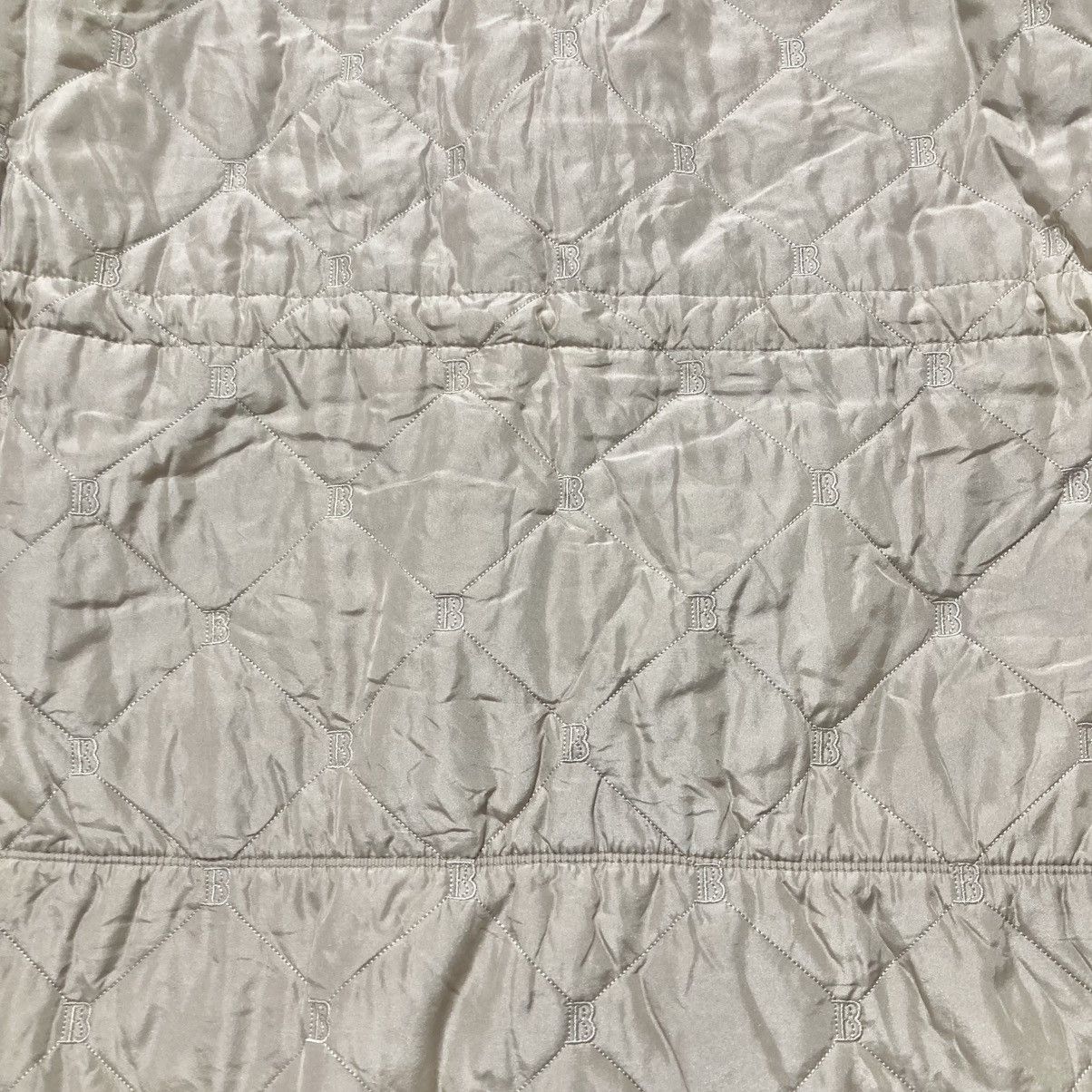 Balmain Balmain Paris Monogram Quilted Fur Long Jacket Beige Luxury Size US XL / EU 56 / 4 - 24 Thumbnail
