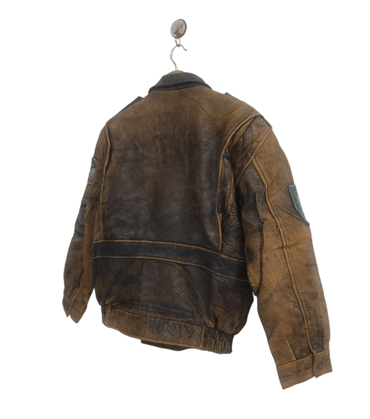 Japanese Brand Vintage A2 Flyer Leather Jacket Size US M / EU 48-50 / 2 - 4 Thumbnail