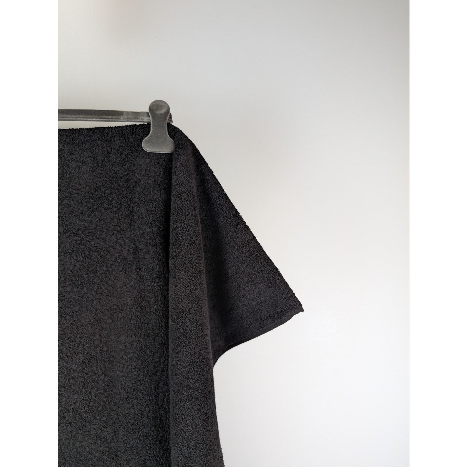 Celine o1rshd1 Q:2 / cotton terry beach towel in Black Size ONE SIZE - 13 Thumbnail