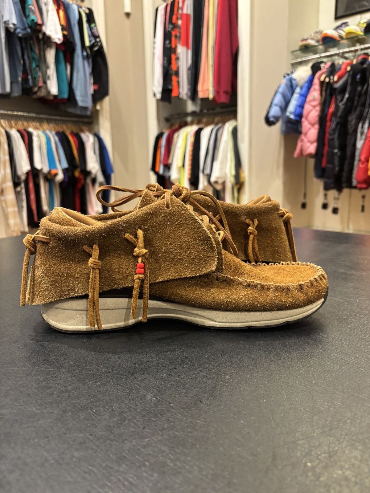 Visvim Visvim FBT Lhamo Folk Brown Sneakers Size US 9 / EU 42 - 4 Thumbnail