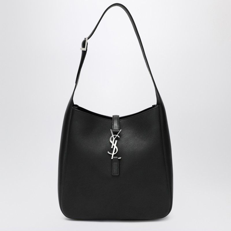 Saint Laurent Paris Saint Laurent Small Black Le 5 Ã€ 7 Leather Bag Size ONE SIZE - 1 Thumbnail