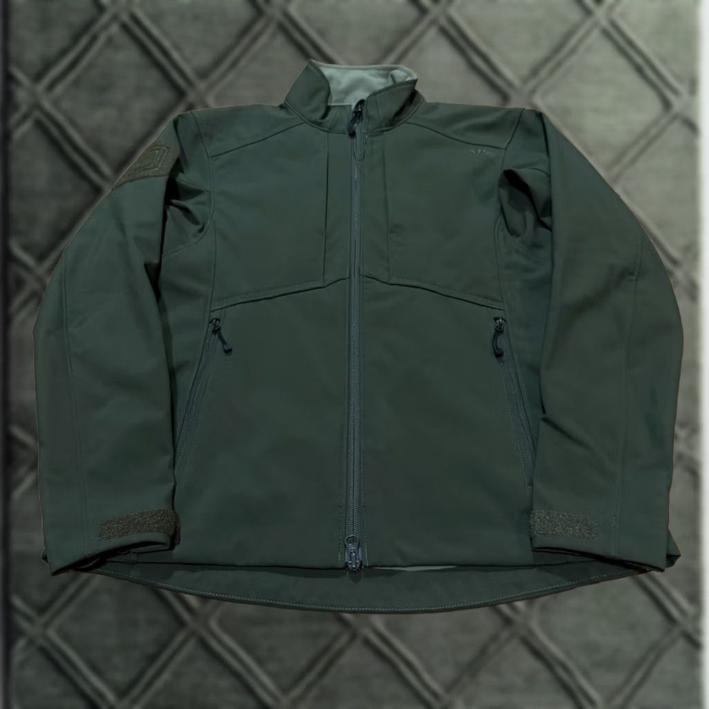 Vintage 5.11 Tactical Sierra SoftShell Jacket Lightweight Soft Shell Men XS Green Jacket Size US XS / EU 42 / 0 - 1 Thumbnail