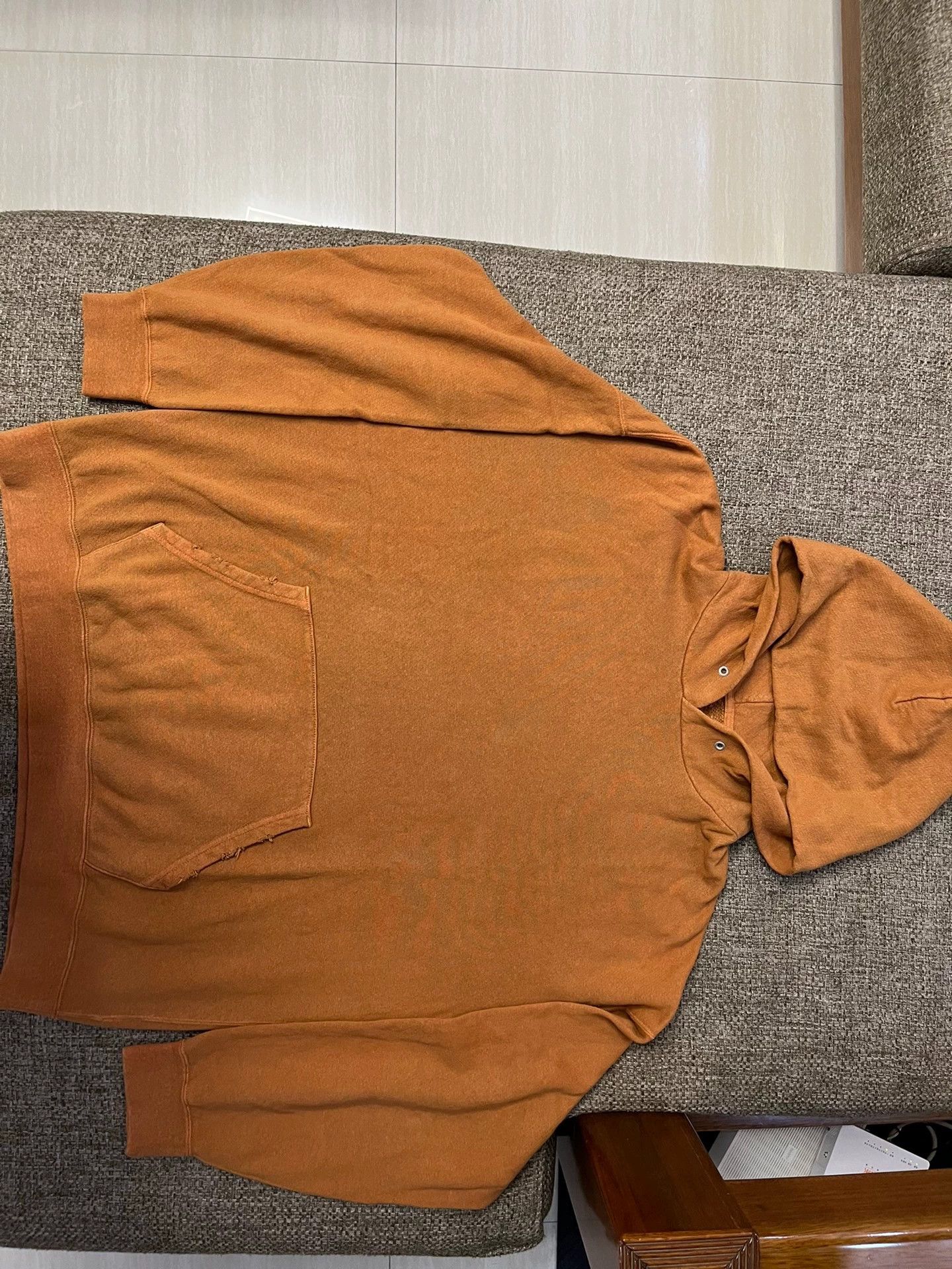 VISVIM 21ss JUMBO HOODIE P.O.    veggie dye