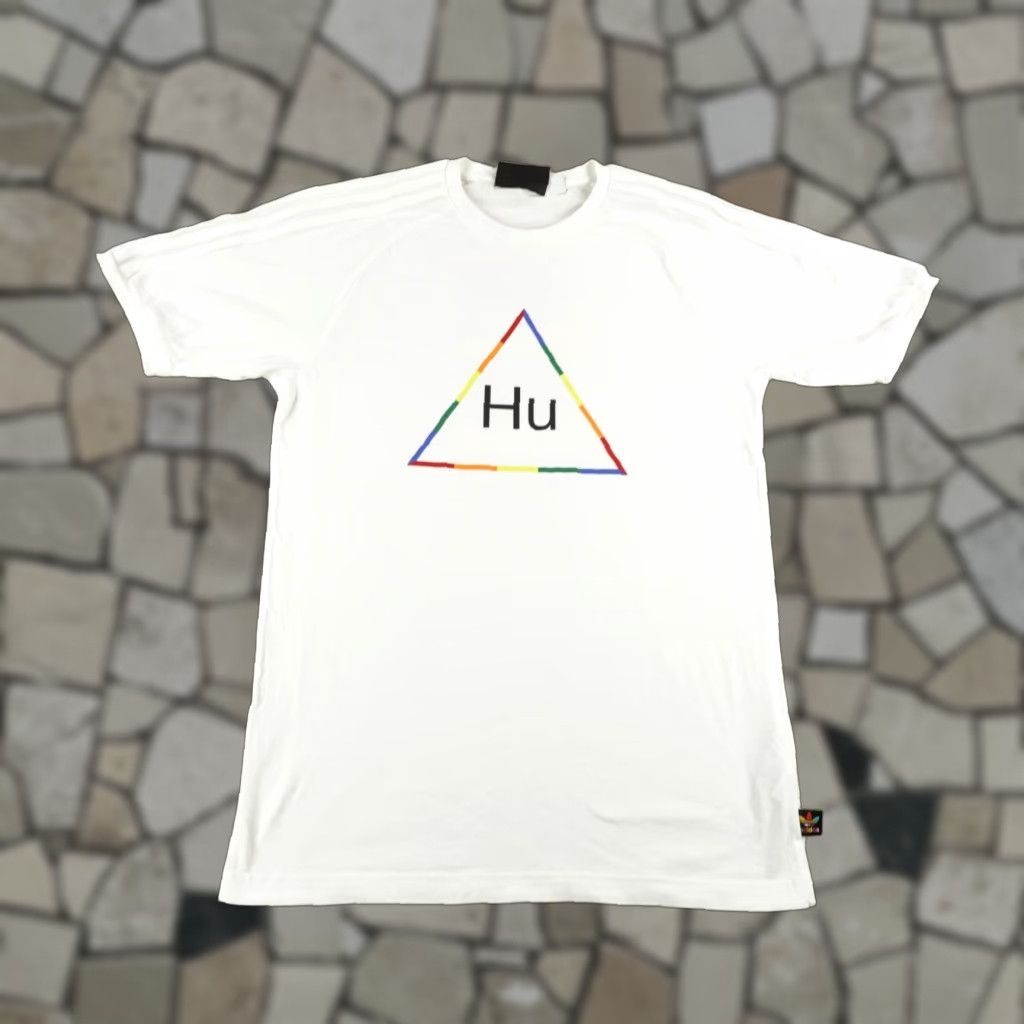 Adidas Adidas Shirt Mens Small White Pharrell Williams Hu Infinite Species Graphic Tee Size US S / EU 44-46 / 1 - 1 Thumbnail