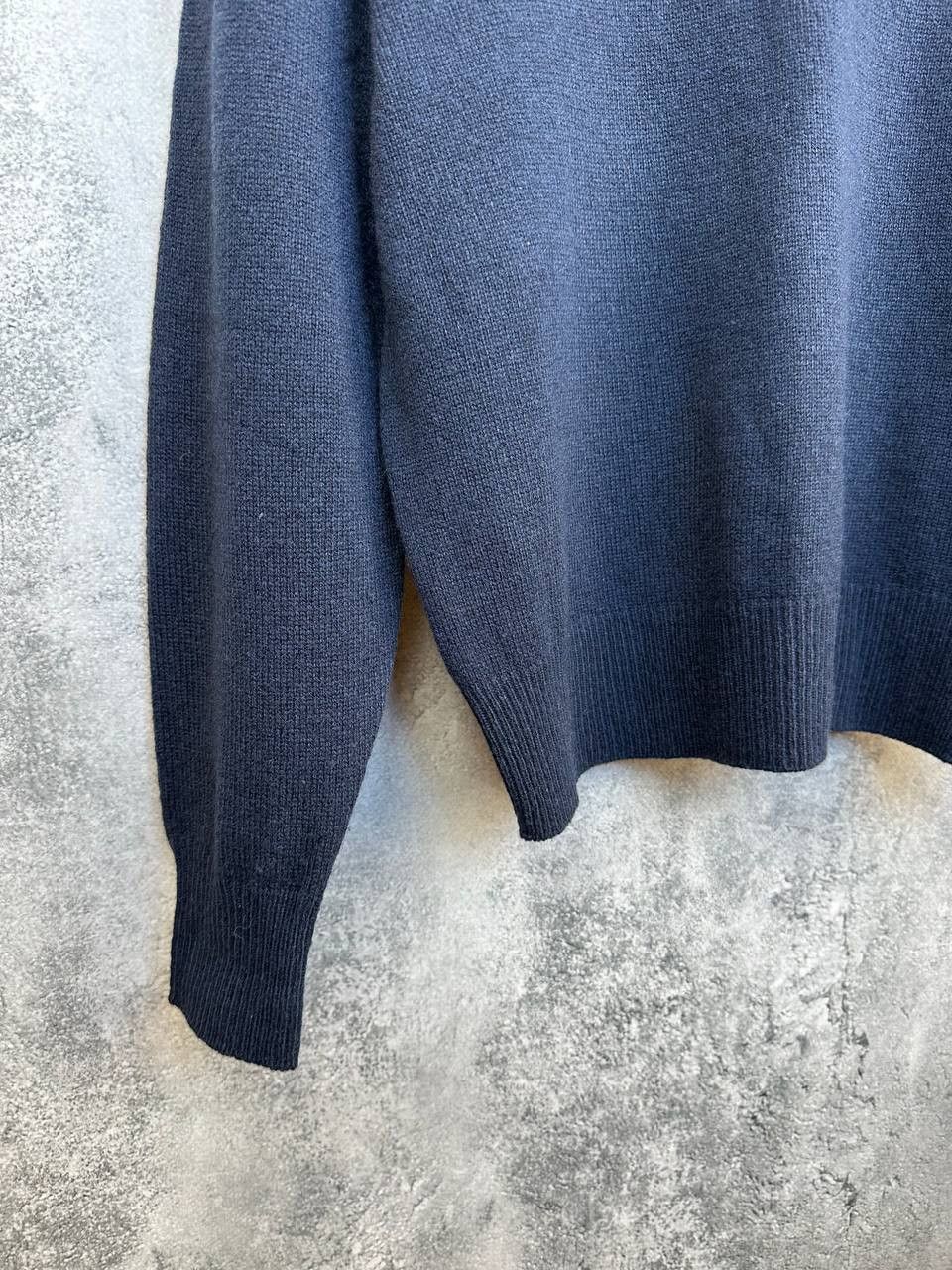 Other House of Bruar Pure Lambswool Crew Neck Sweater Navy Jumper Size US L / EU 52-54 / 3 - 6 Thumbnail