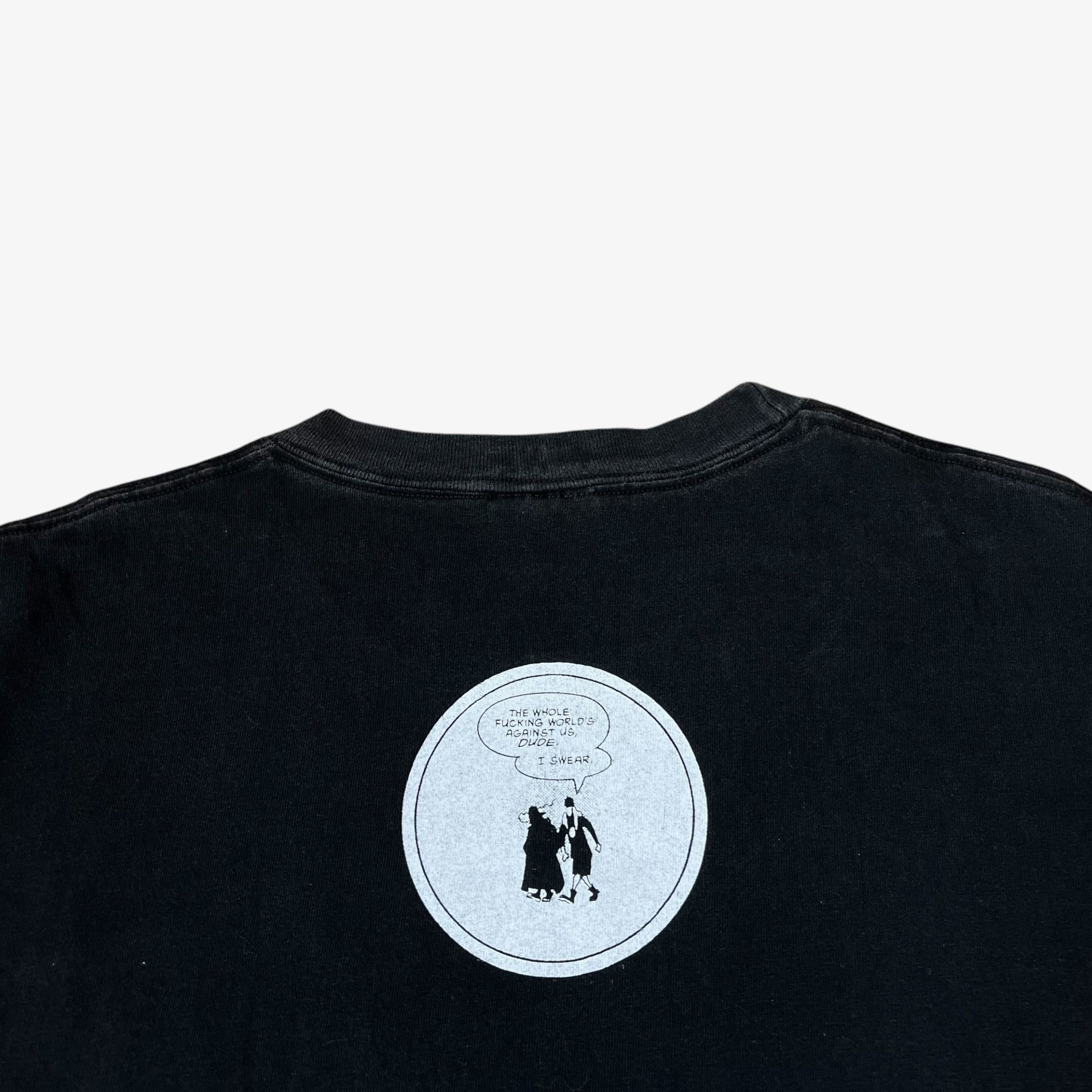 Hanes Vintage 90s Hanes Jay & Silent Bob 1998 Print Black T-Shirt Size US XL / EU 56 / 4 - 3 Thumbnail