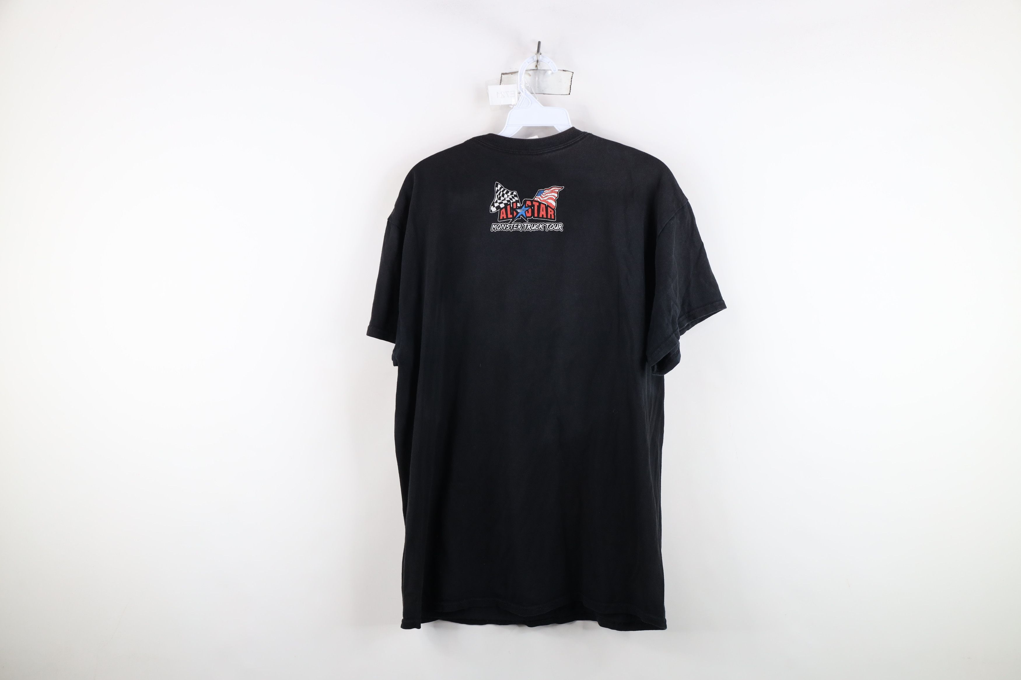 Vintage Y2K Streetwear All Star Monster Truck Tour T-Shirt Black Size US L / EU 52-54 / 3 - 14 Thumbnail
