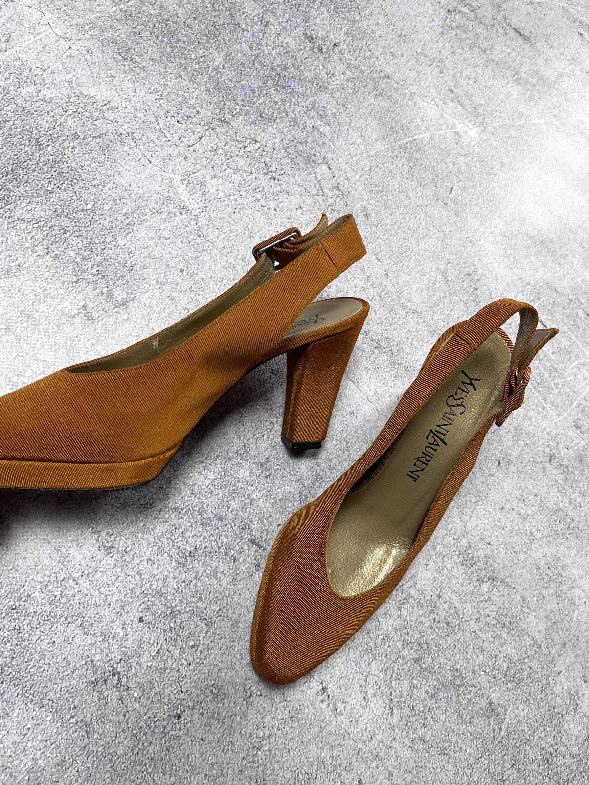 Yves Saint Laurent Vintage Yves Saint Laurent YSL Heels Sandals Size 36 Size US 6 / IT 36 - 2 Thumbnail
