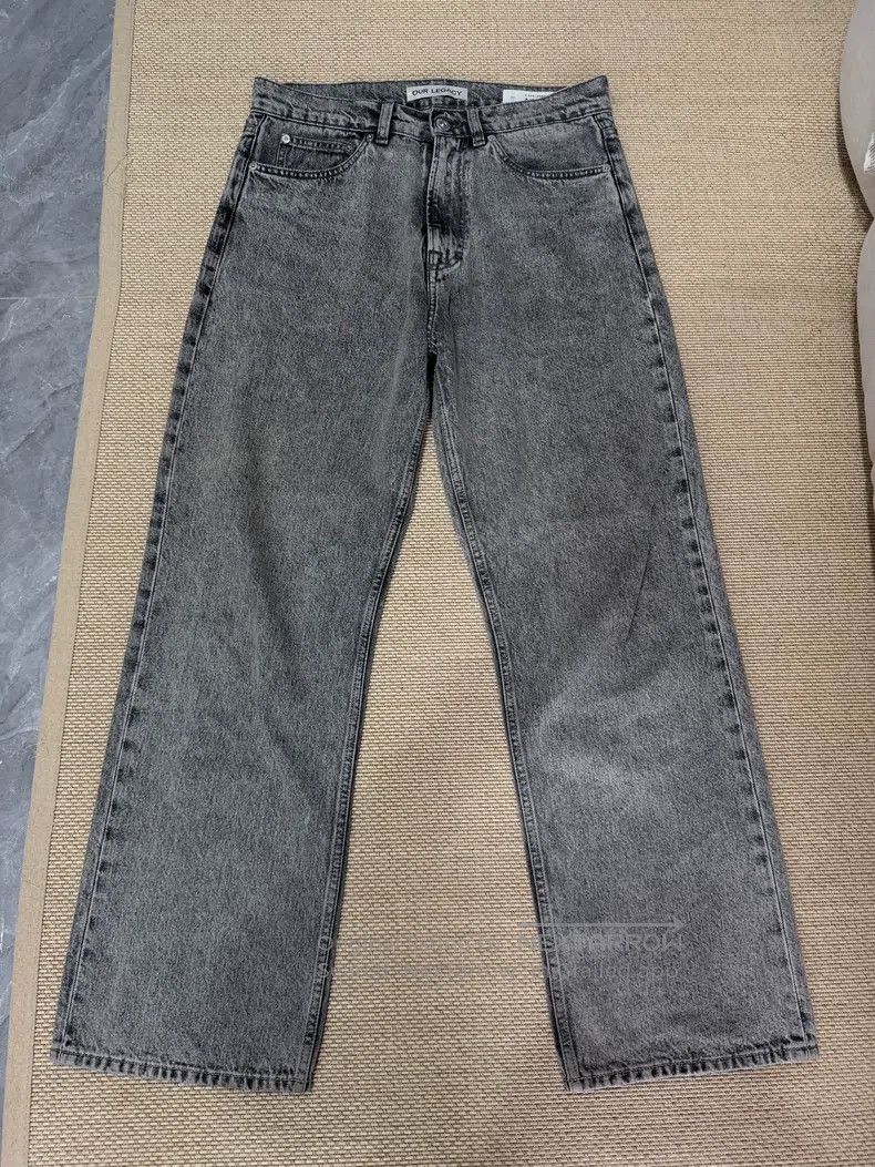 Our Legacy Our Legacy Light Grey Loose Fit Jeans Size US 30 / EU 46 - 1 Thumbnail