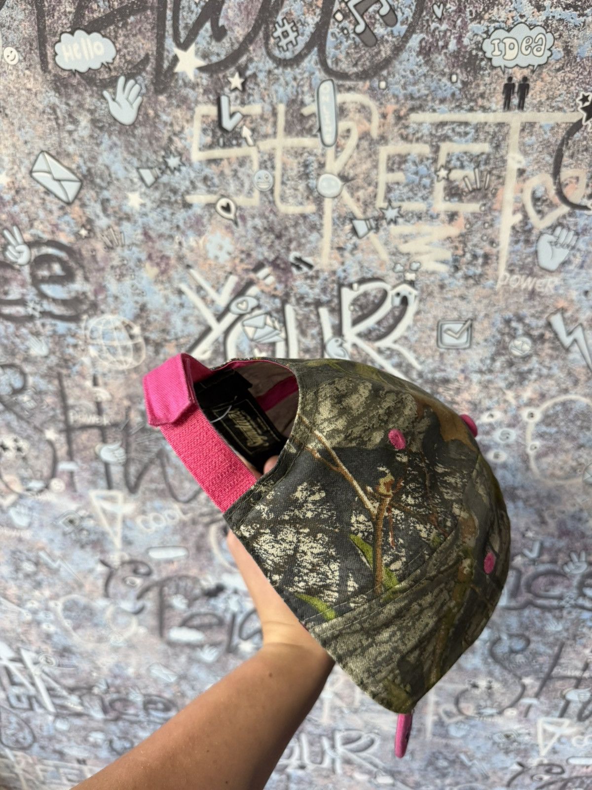 Realtree Vintage Mossy Oak Realtree cap Size ONE SIZE - 5 Thumbnail