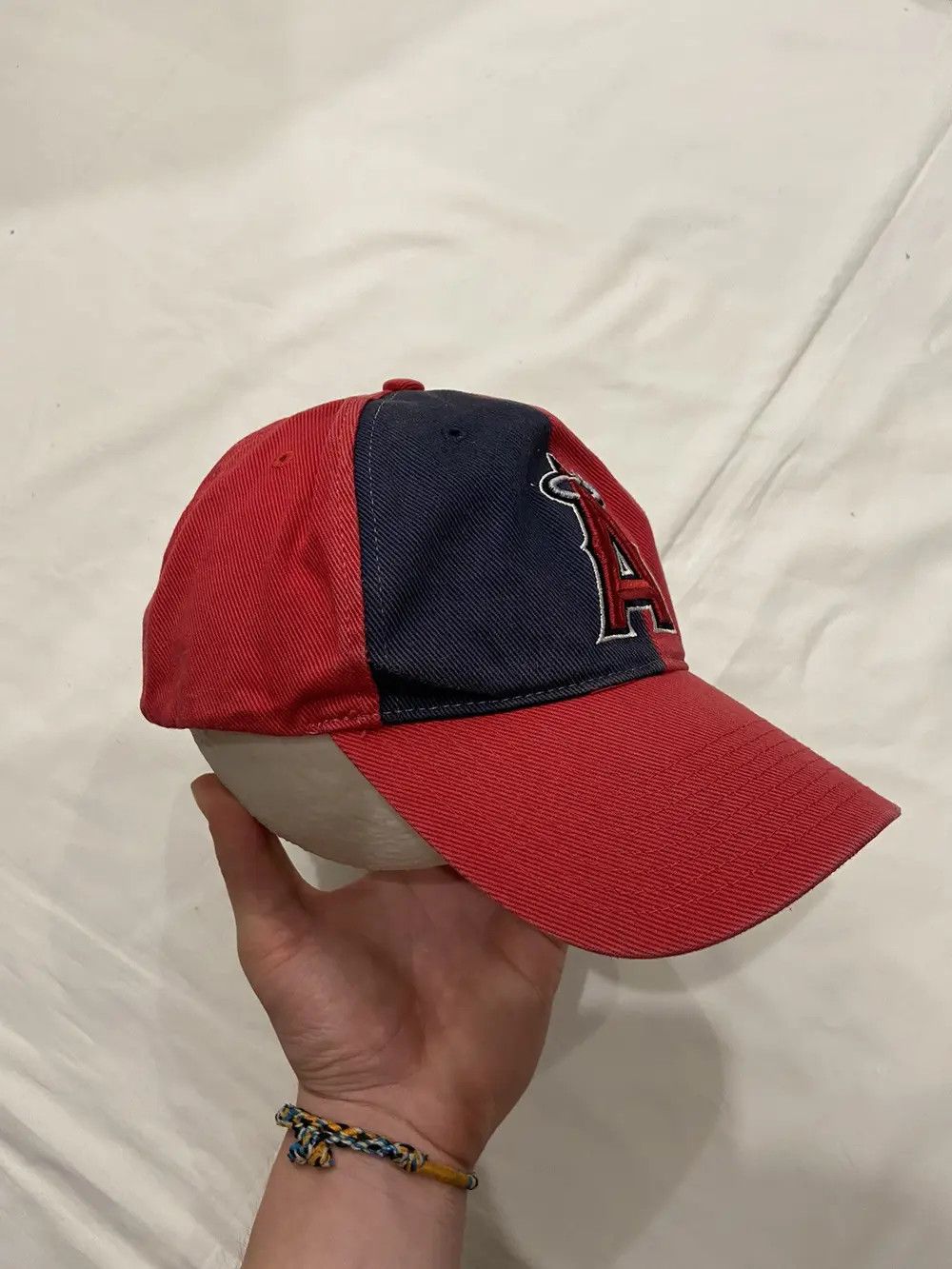 MLB VINTAGE RARE LOS ANGELES ANGELS LA Y2K BASEBALL MLB CAP HAT Size ONE SIZE - 7 Thumbnail