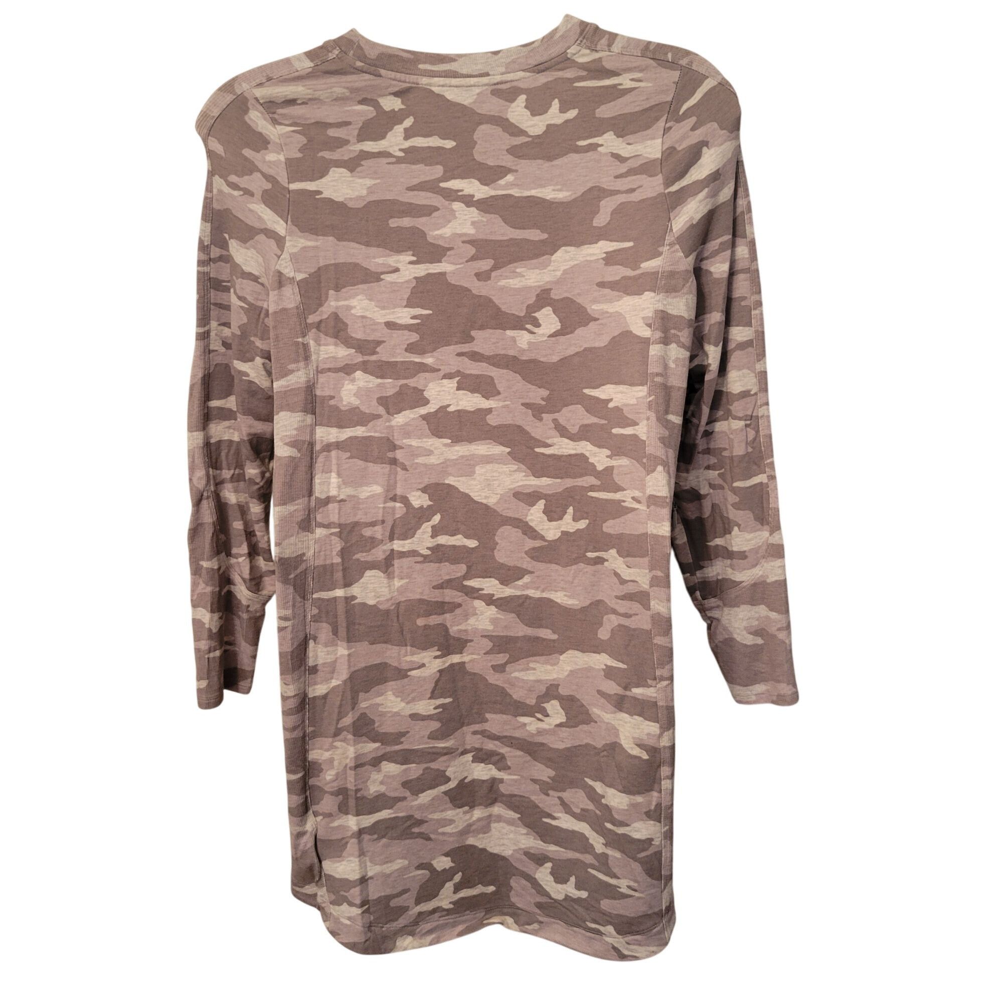 Athleta Athleta XL Balance Camo Printed Dress Long Sleeve Soft Stret Size XL / US 12-14 / IT 48-50 - 3 Thumbnail