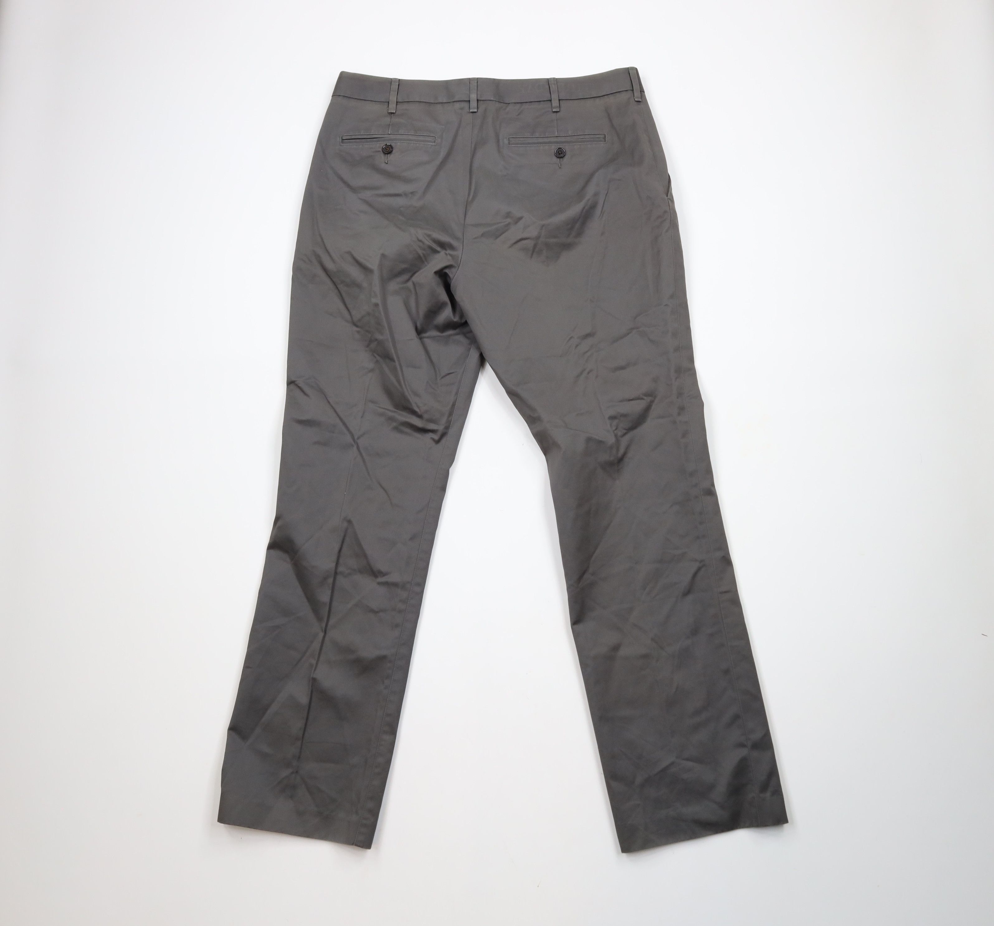 Bonobos × Vintage Bonobos Thursday Straight Leg Chino Pants Trousers Gray Size US 34 / EU 50 - 10 Thumbnail