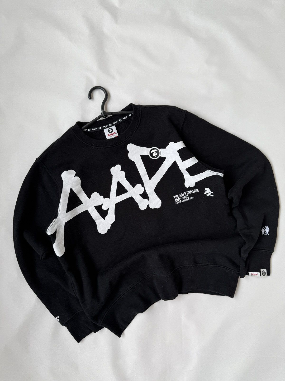 Aape A Bathing Ape sweatshirt black Size US L / EU 52-54 / 3 - 1 Thumbnail