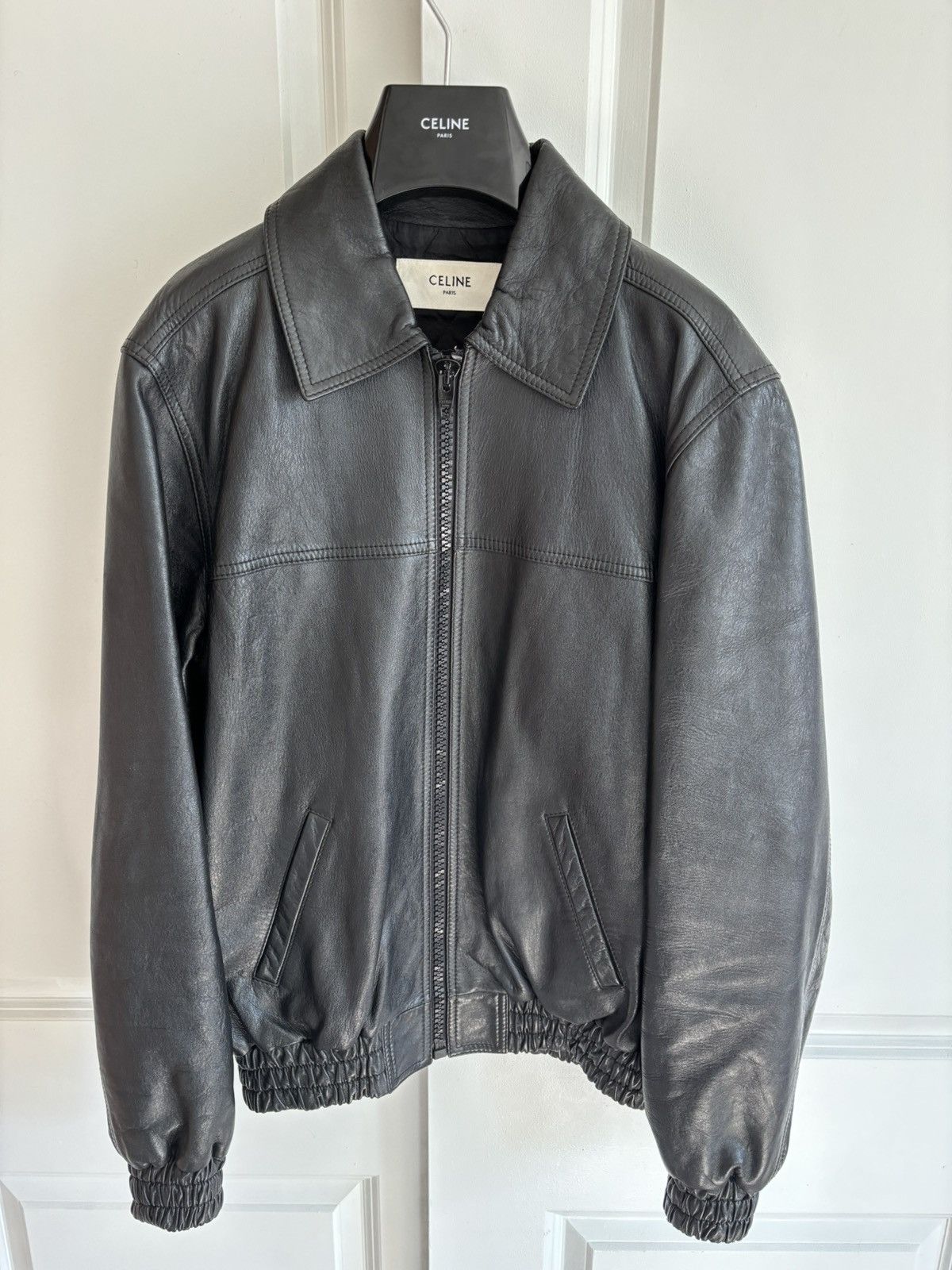 Celine Celine SS22 Lambskin Fringe Leather Blouson Jakcet Size US S / EU 44-46 / 1 - 2 Thumbnail