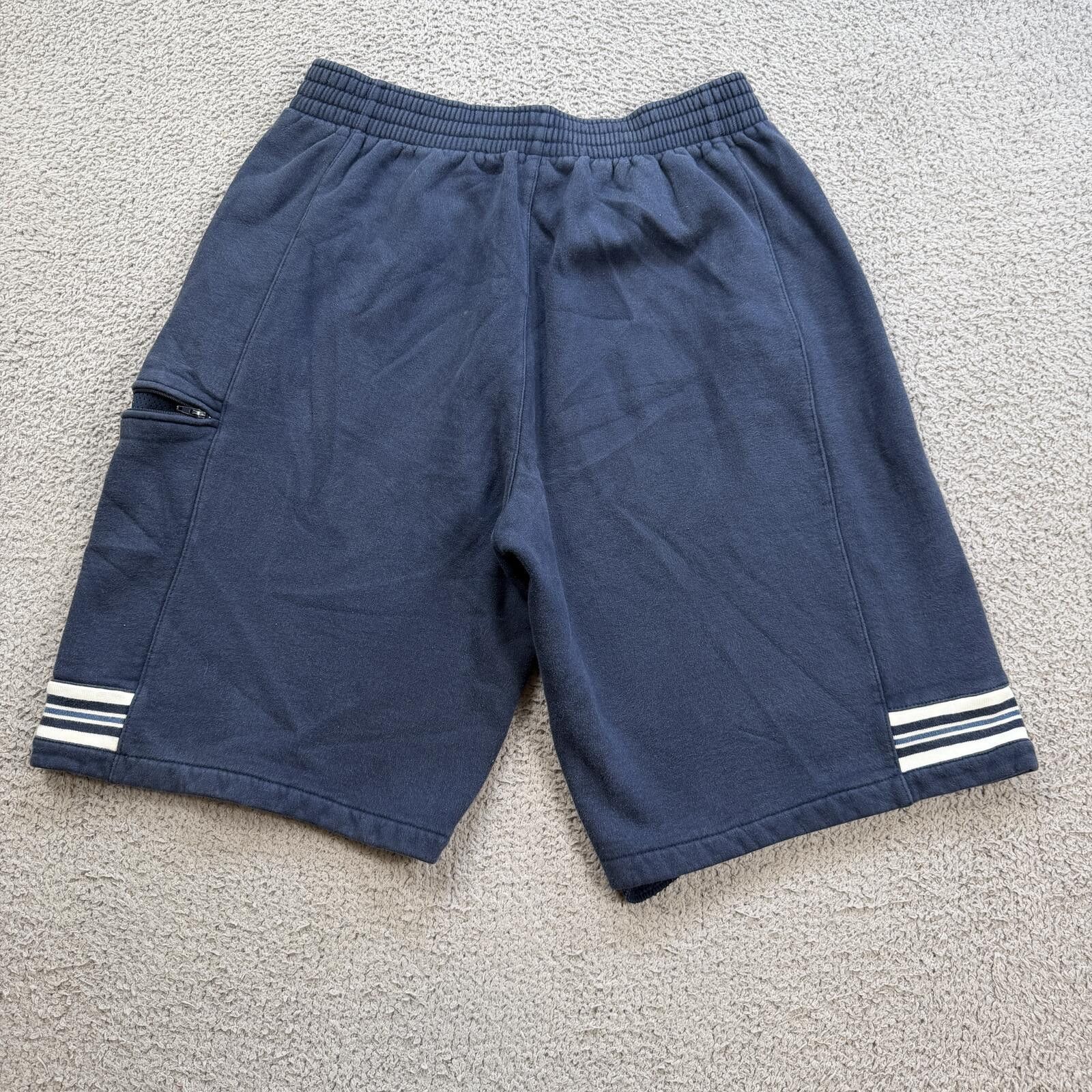 Nike Nike Fleece Sweat Shorts Mens M Blue Swoosh Lounge Shorts Size US 32 / EU 48 - 2 Thumbnail