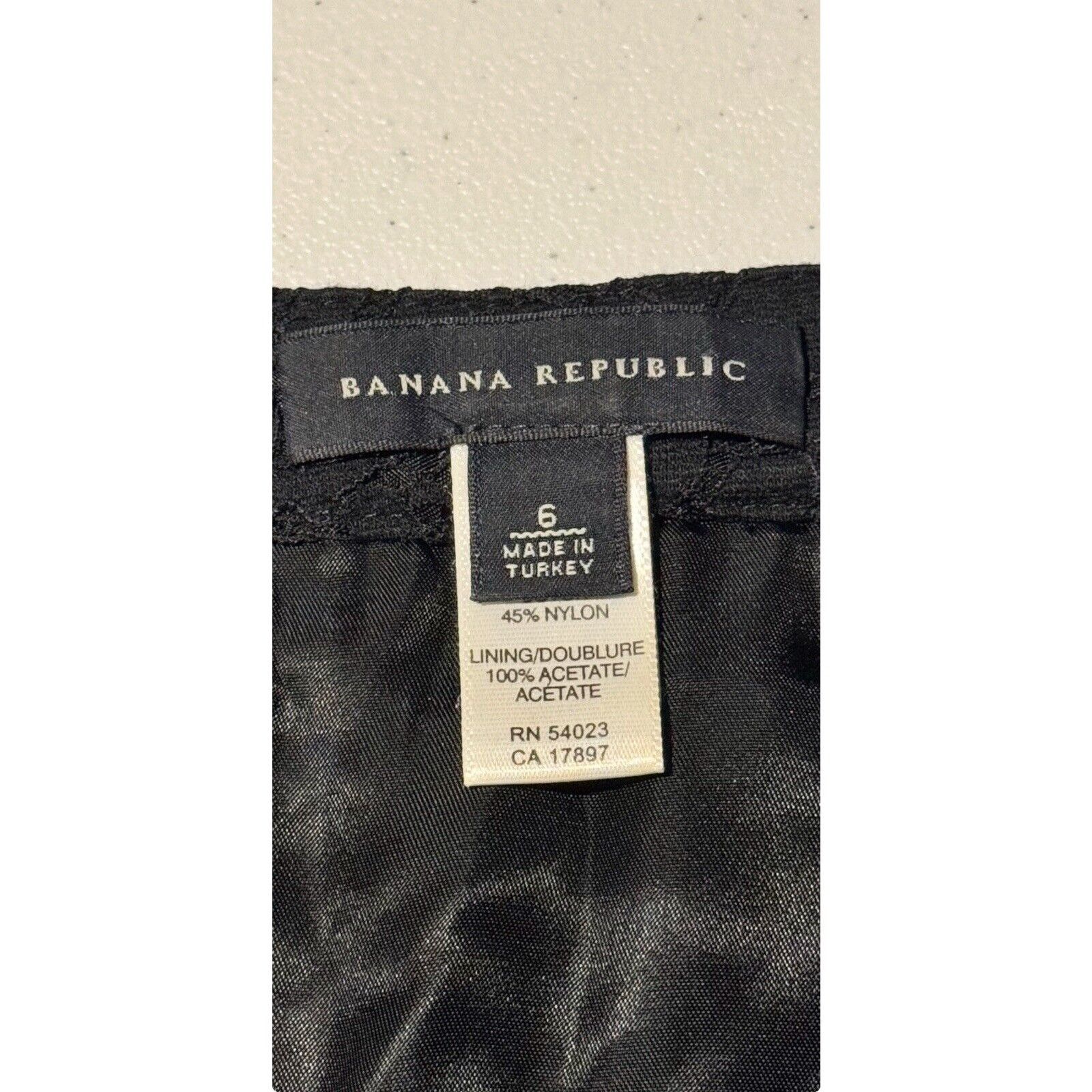 Banana Republic Banana Republic Skirt 6 Lace Coquette Office Y2K Vintage Size 28" / US 6 / IT 42 - 6 Thumbnail