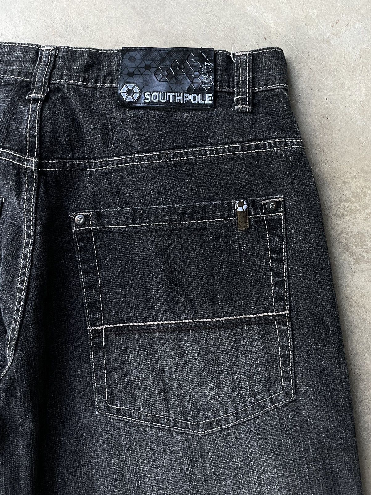 Southpole Vintage Southpole Baggy Jeans Brown Tab Hip-Hop Skater Style Size US 34 / EU 50 - 16 Thumbnail