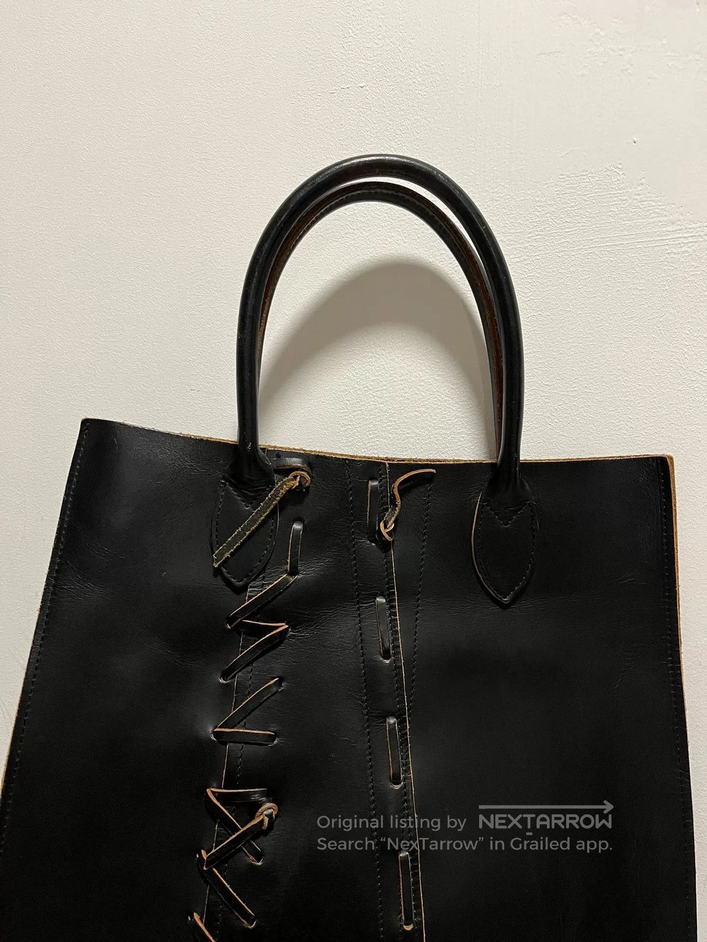 Comme des Garcons Comme des Garçons Leather Handbag. Size ONE SIZE - 3 Thumbnail