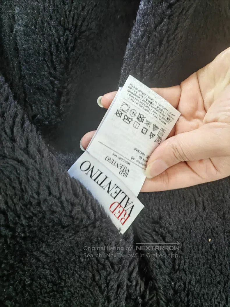 Other Valentino Black ruffled trench coat Size S / US 4 / IT 40 - 4 Thumbnail